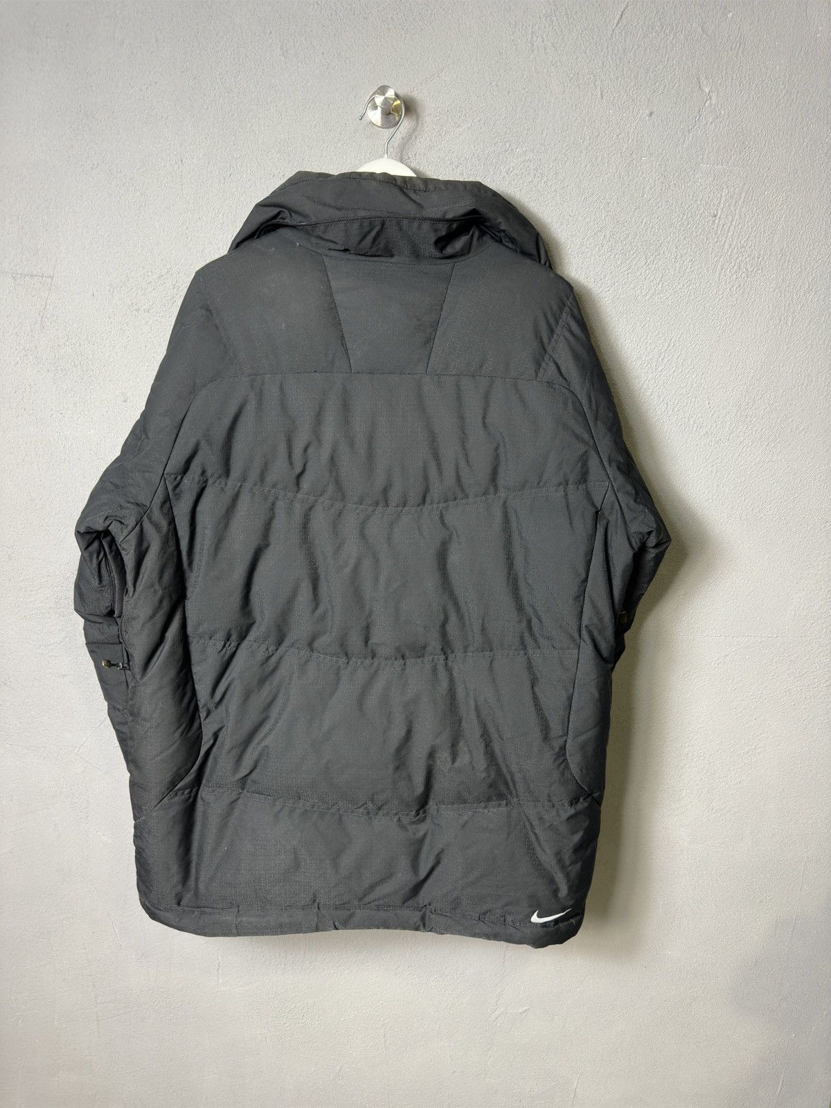 Nike × Nike ACG × Vintage Vintage Nike ACG Baby Black Down Puffer Jacket Y2K Size US L / EU 52-54 / 3 - 9 Thumbnail