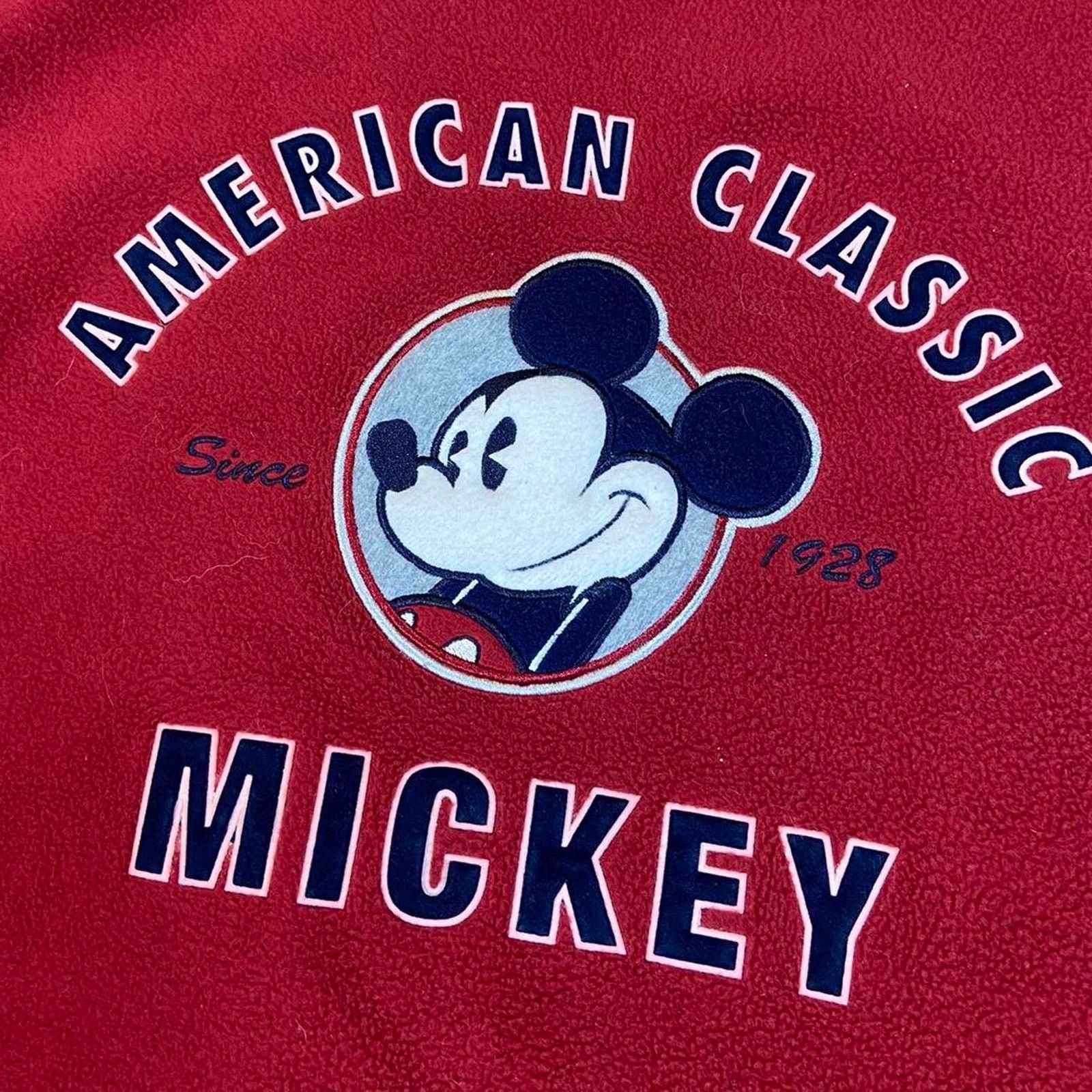 Disney 90s disney store pullover fleece Size US M / EU 48-50 / 2 - 2 Thumbnail