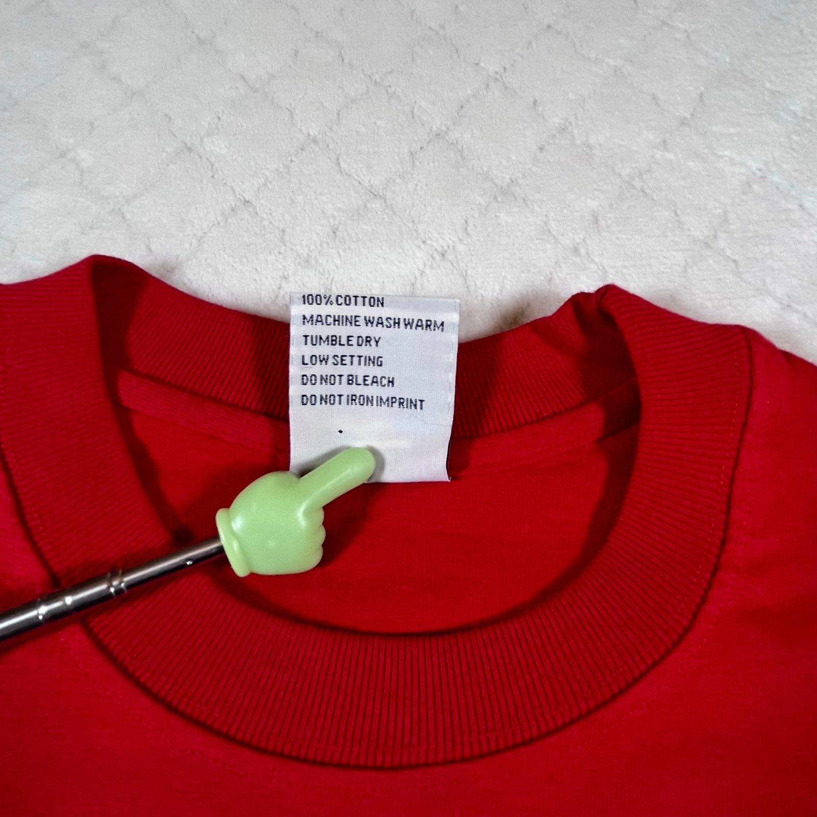 Other Jamaican Tees “No Problem Mon!” Embroidered Red T-Shirt Size US L / EU 52-54 / 3 - 4 Thumbnail