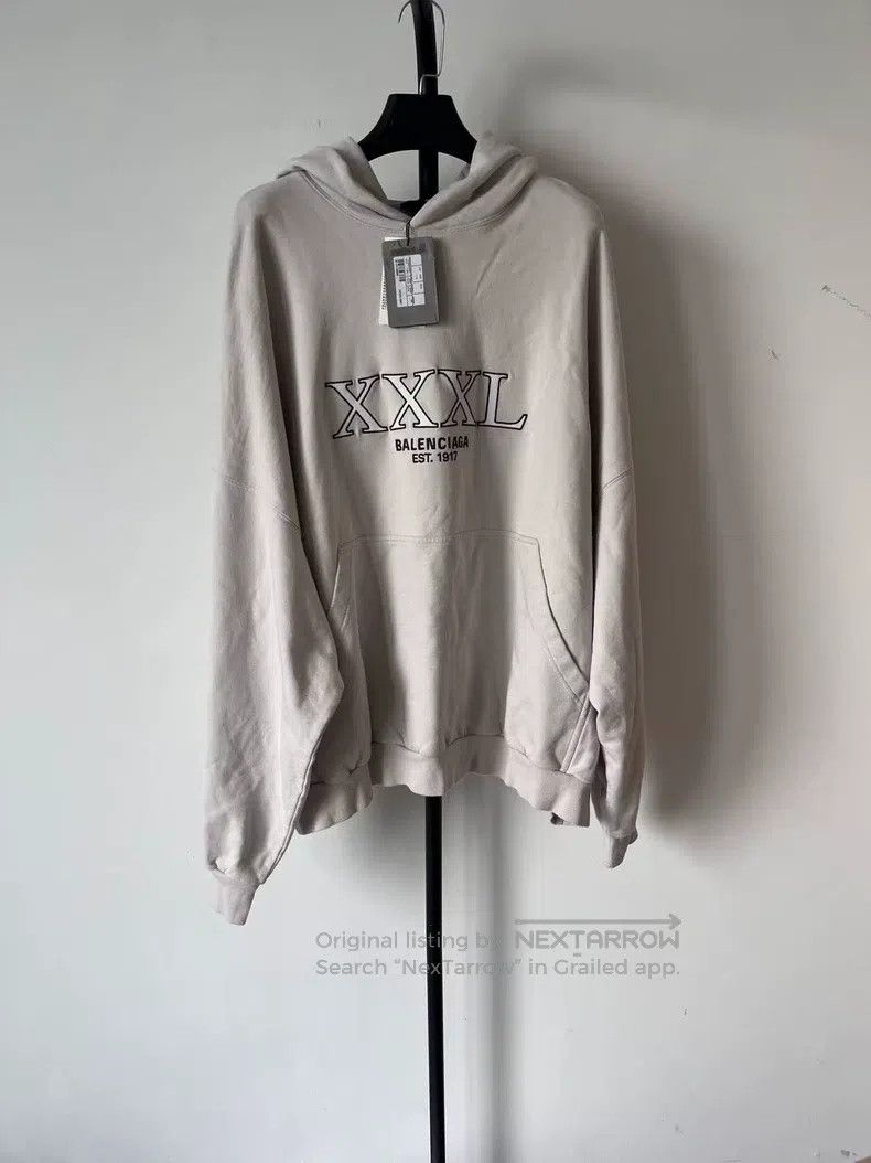 Balenciaga Balenciaga Logo Letter Cotton Print Pullover Long Sleeve S Size US S / EU 44-46 / 1 - 1 Thumbnail