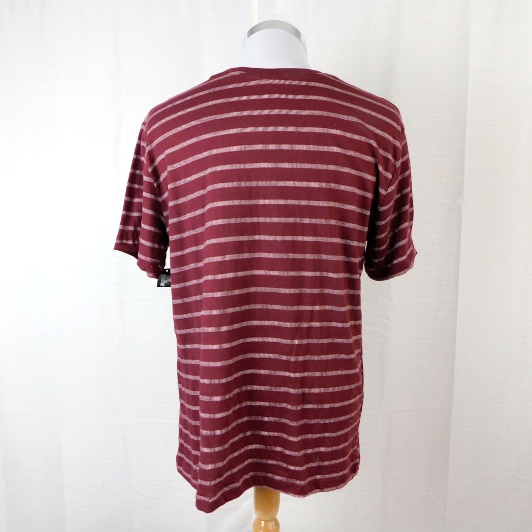 Vintage OT Revolution Men's Short Sleeve Crew Neck T-Shirt Red Stripe 2XL #1538 Size US XXL / EU 58 / 5 - 2 Thumbnail