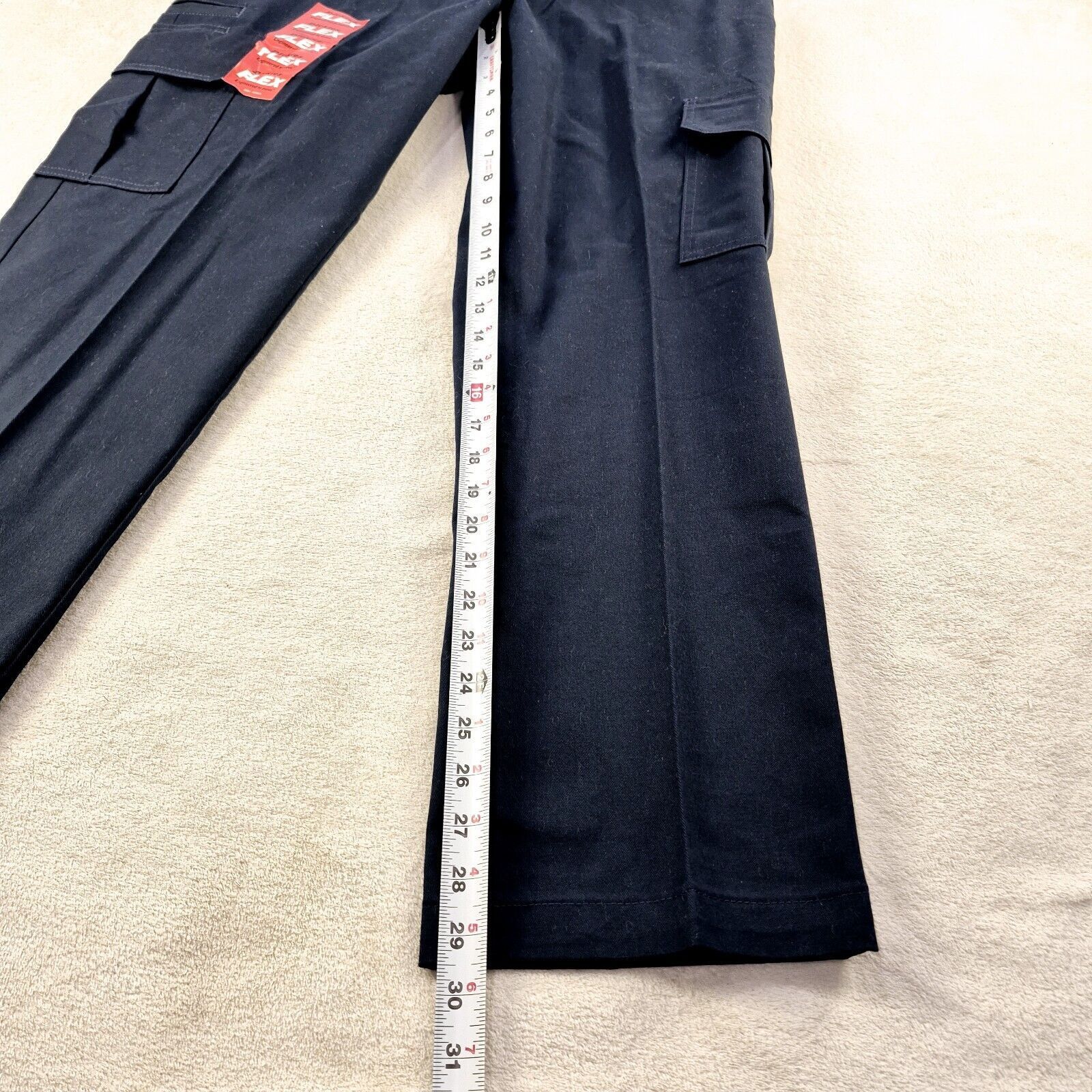 Dickies Dickies Regular Straight Flex Work Pants 32X30 Navy Blue NWT Size US 32 / EU 48 - 3 Thumbnail