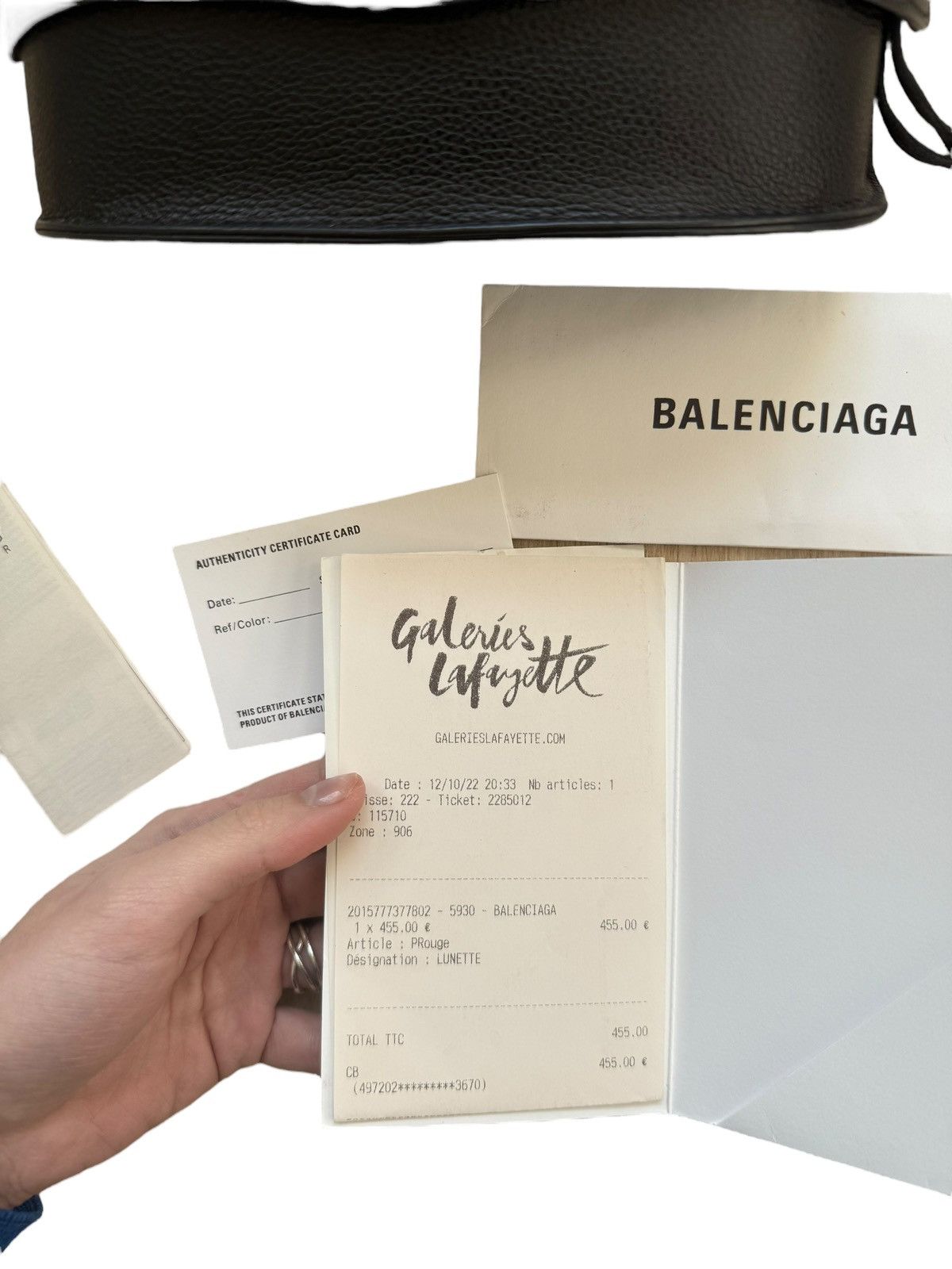 Balenciaga Balenciaga skin cat-eye sunglasses Size ONE SIZE - 11 Thumbnail