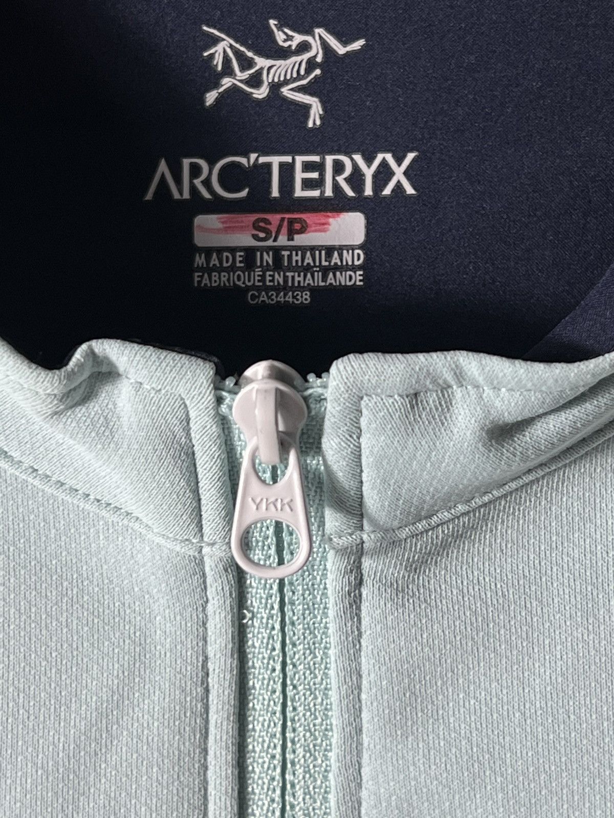 Arc'teryx 💎 Arc’teryx Women’s Lightweight 1/2 Zip Pullover Light Blue Size S / US 4 / IT 40 - 7 Thumbnail