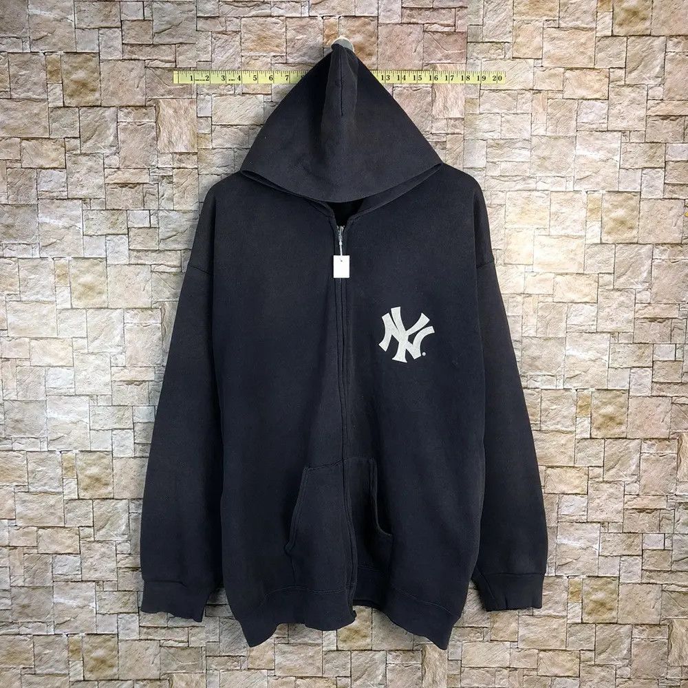 Lee DL Lee New York vintage Dark Blue Hoodie #A285 Size US XL / EU 56 / 4 - 1 Thumbnail