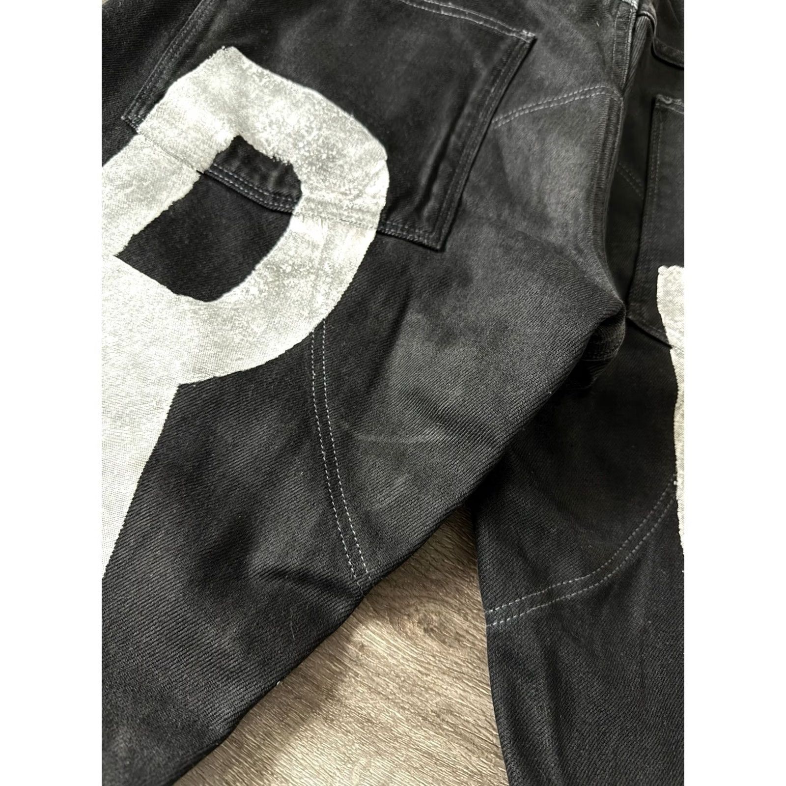 G-Star G-Star Raw Jeans Men’s 3D Print Tapered-Fit Painted Pants Logo 5620 32x34 Black Denim Slim Regular Inseam 32 in Boys/Mens Size US 34 / EU 50 - 5 Thumbnail