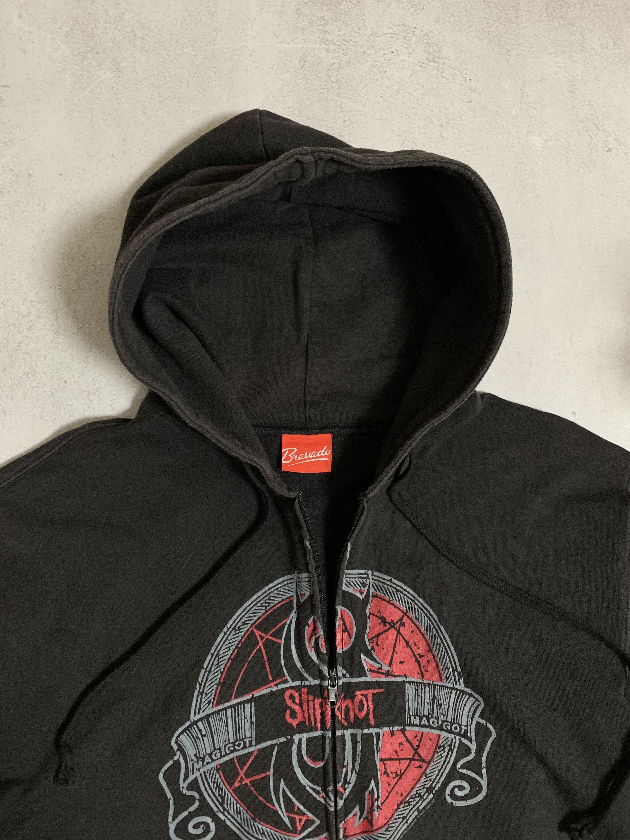 Band Tees × Vintage Vintage Slipknot Hoodie 2007 Big Logo Baggy Y2K Crazy 90s Size US L / EU 52-54 / 3 - 5 Thumbnail