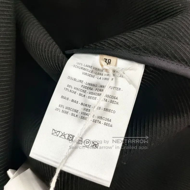 Hermes Hermes Wool Coat Jacket Black Size XS / US 0-2 / IT 36-38 - 4 Thumbnail