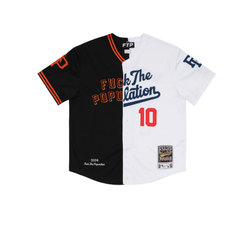 Fuck The Population FTP Rivals Baseball Jersey Black 2XL Size US XXL / EU 58 / 5 - 1 Thumbnail