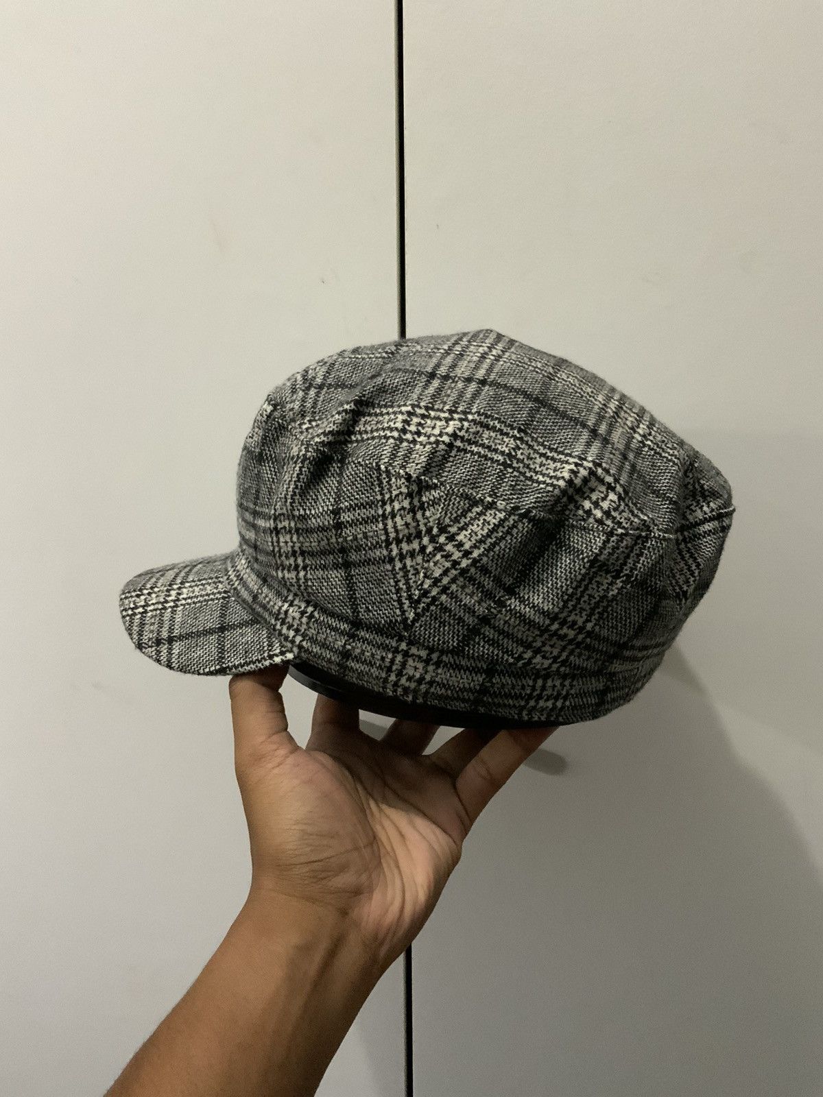 Hat Club Houndstooth Newsboy Cap Size ONE SIZE - 2 Thumbnail