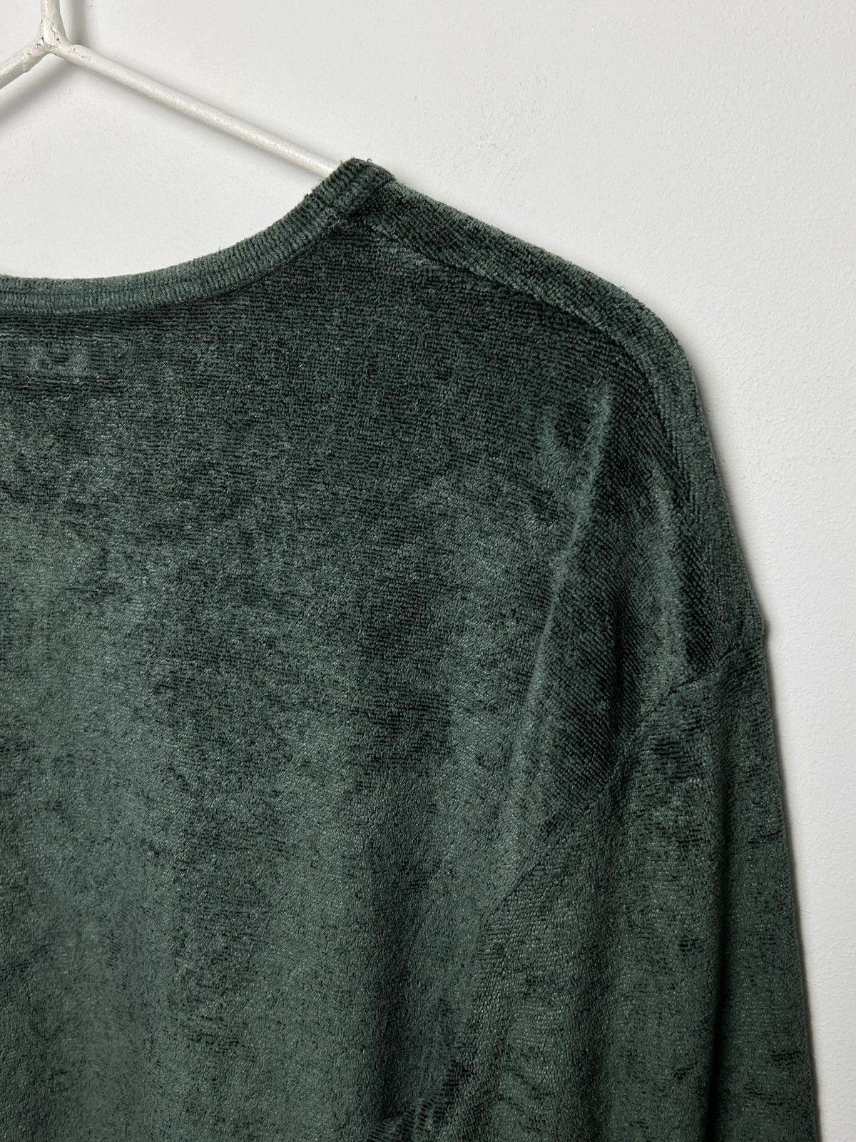 Giorgio Armani armani velour longsleeve archive vintage s-m Size US M / EU 48-50 / 2 - 7 Thumbnail