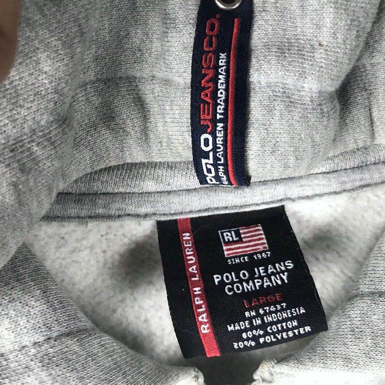 Polo Ralph Lauren Polo Ralph Lauren hoodie Large size Polo Sport Hoodie Size US L / EU 52-54 / 3 - 4 Thumbnail