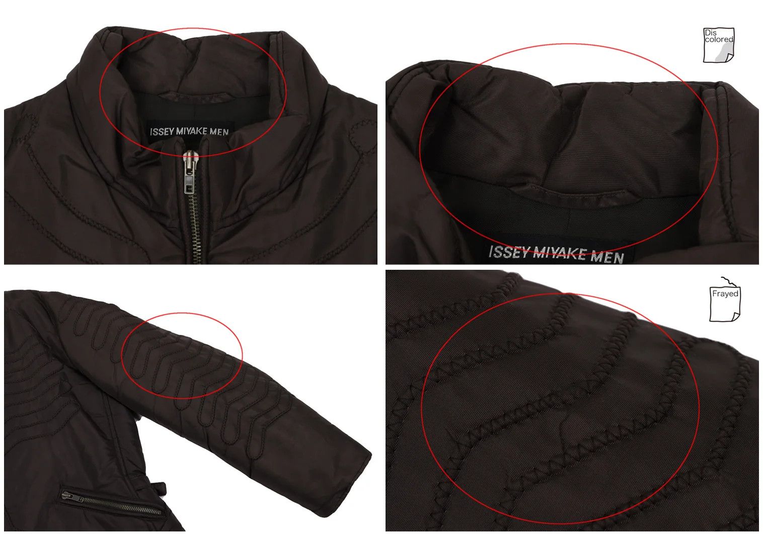 Issey Miyake Padded Blouson in Burdy, Size M Size US M / EU 48-50 / 2 - 3 Thumbnail
