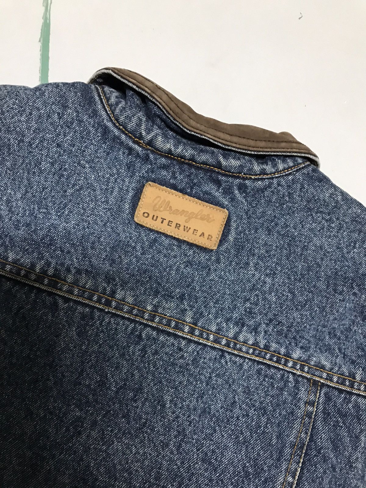 Wrangler Vintage wrangler sherpa line denim vest Size US XXS / EU 40 - 11 Thumbnail