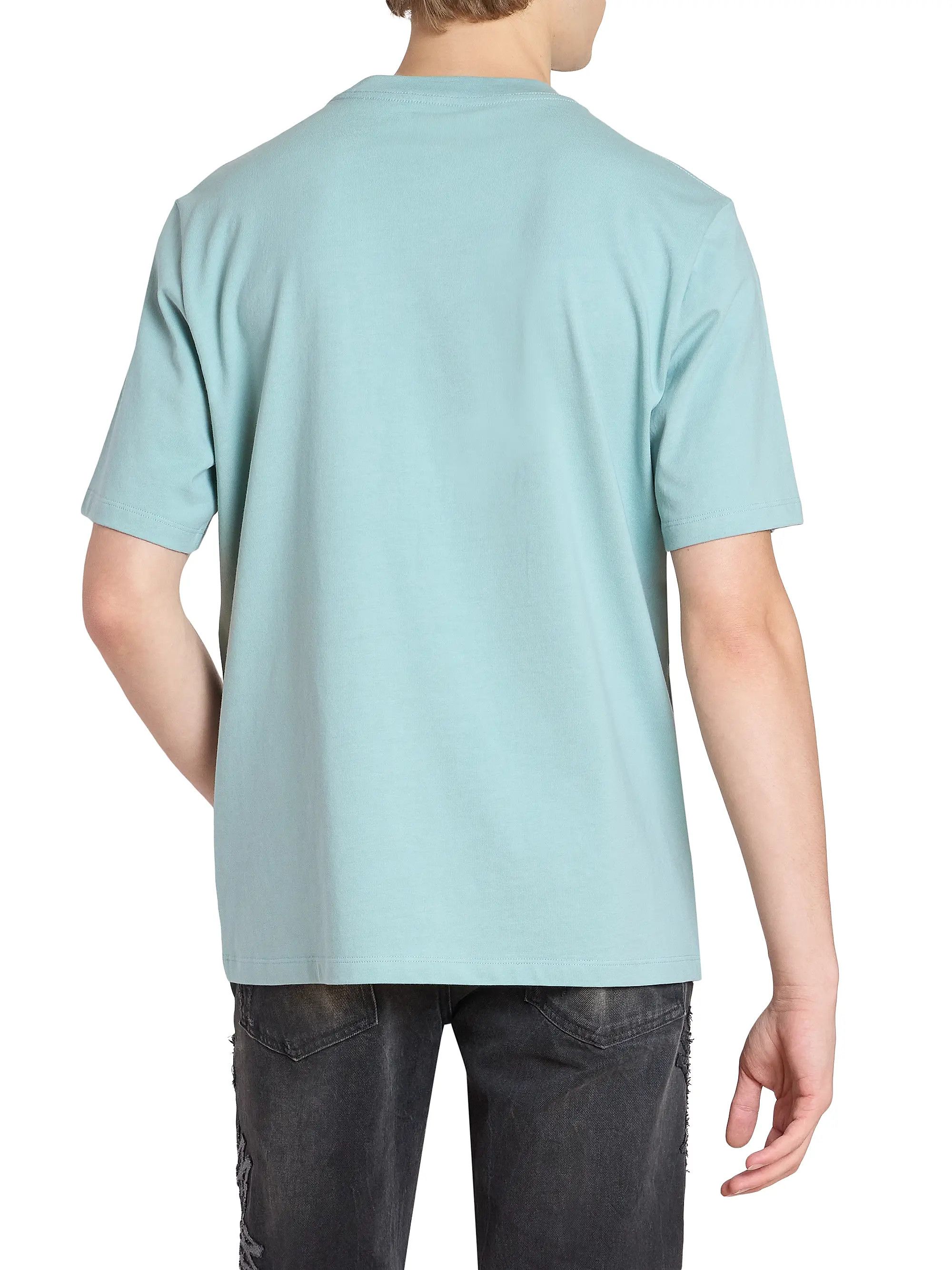 Amiri os11x0526 MA Chateau Embroidered Logo T-Shirt in Blue Size US XL / EU 56 / 4 - 5 Thumbnail