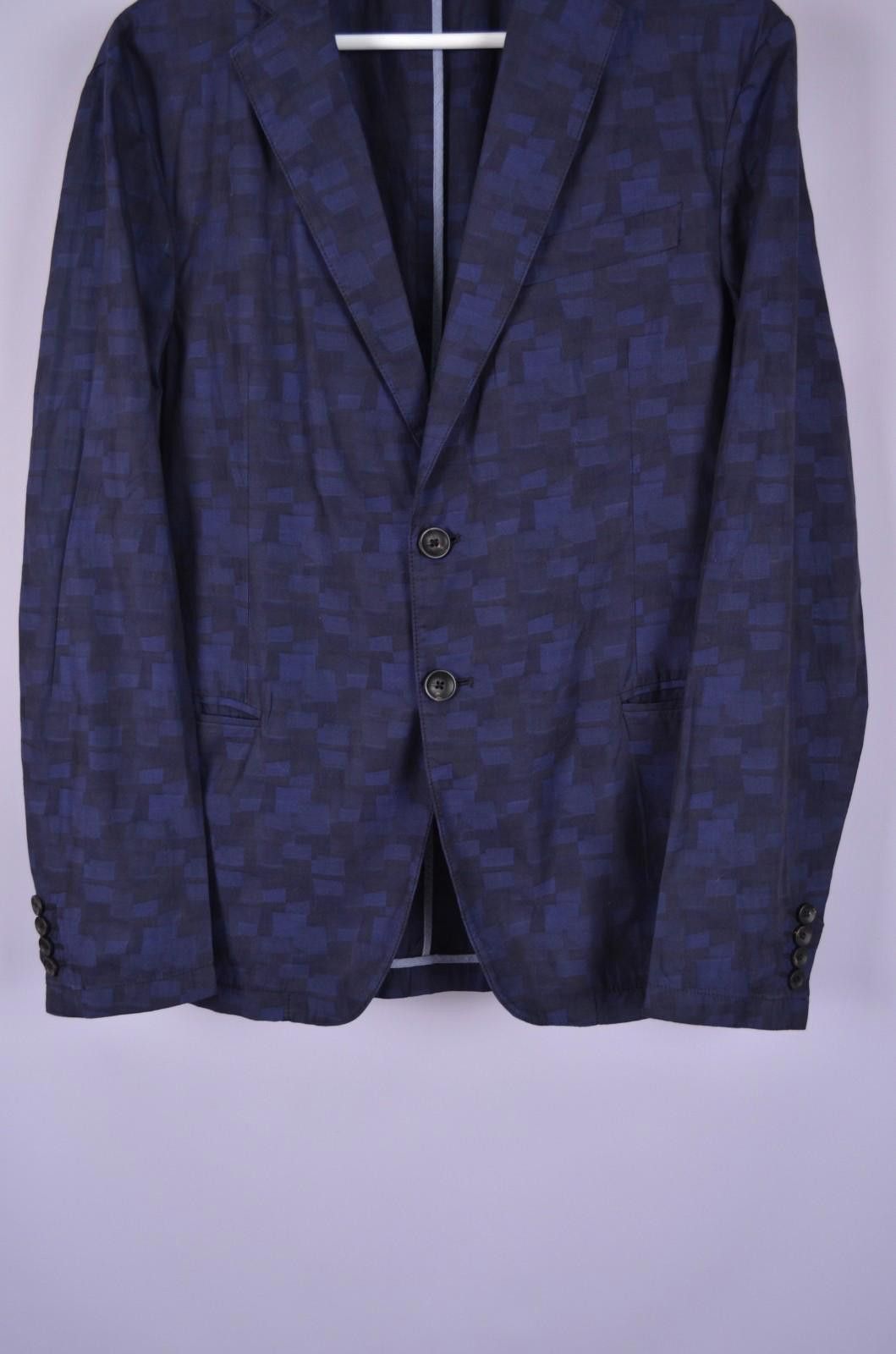 Armani Collezioni Armani Collezioni Cotton Lightweight Unlined Blazer Sz 50/S Size US S / EU 44-46 / 1 - 4 Thumbnail