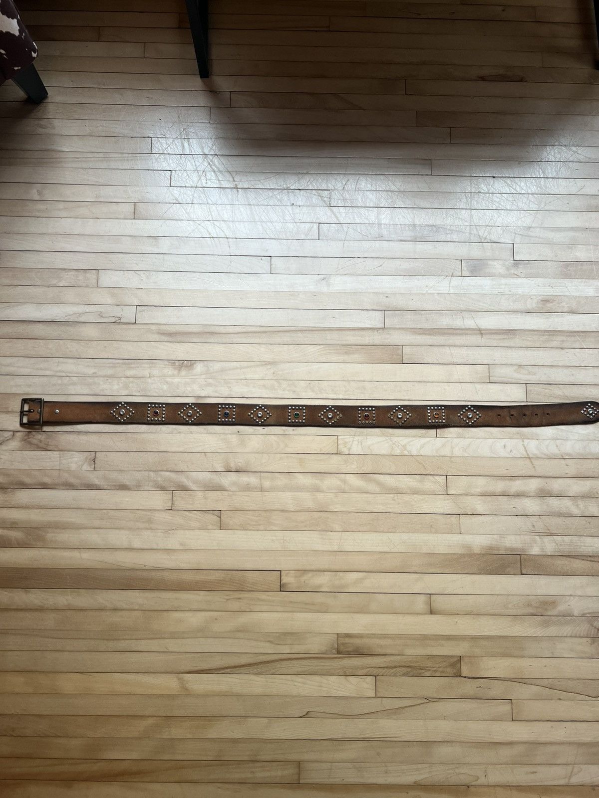 RRL Ralph Lauren RALPH LAUREN RRL DOUBLE RL STUDDED BELT | Grailed