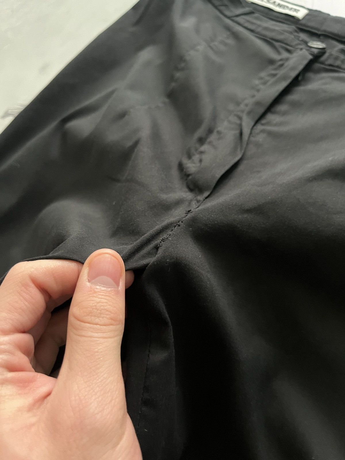 Jil Sander Jil Sander Vintage Luxury Classic Chino Pants Black Size 26" / US 2 / IT 38 - 4 Thumbnail