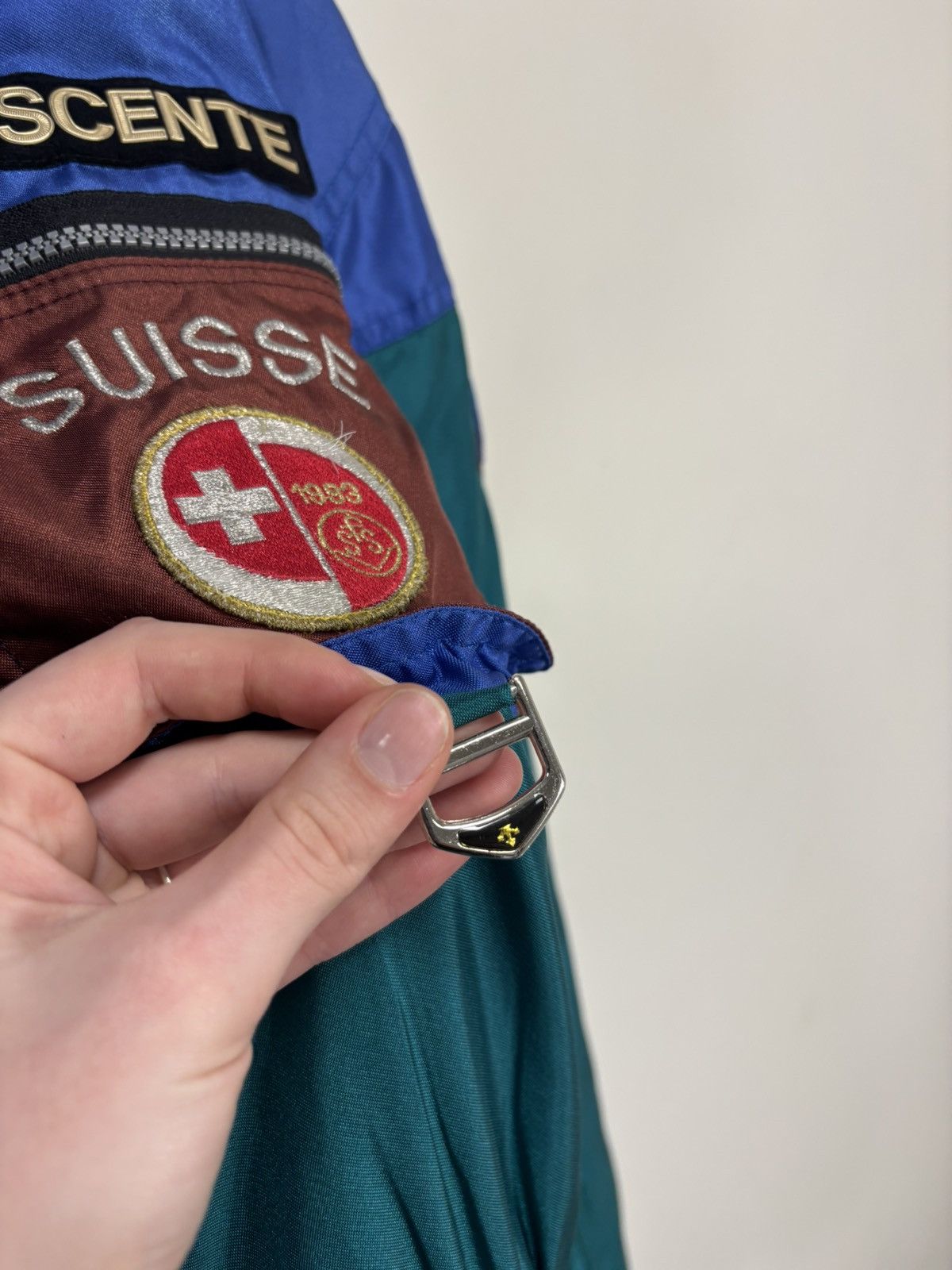 Descente Descente Suisse Swiss Ski Team Pro Vintage Snow Ski Jacket Size US L / EU 52-54 / 3 - 11 Thumbnail