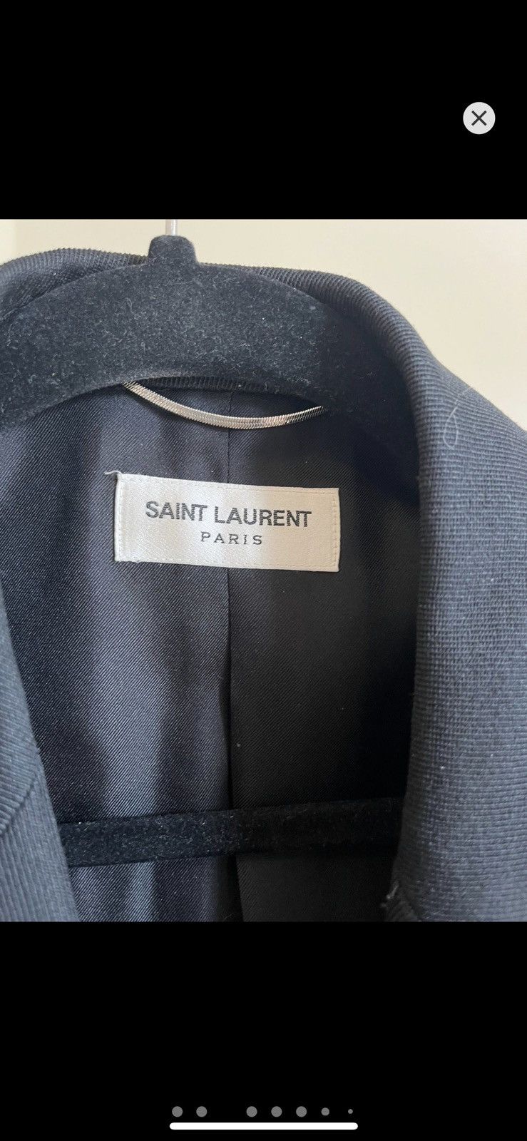 Saint Laurent Paris LAST DROP Officer jacket Size US S / EU 44-46 / 1 - 6 Thumbnail