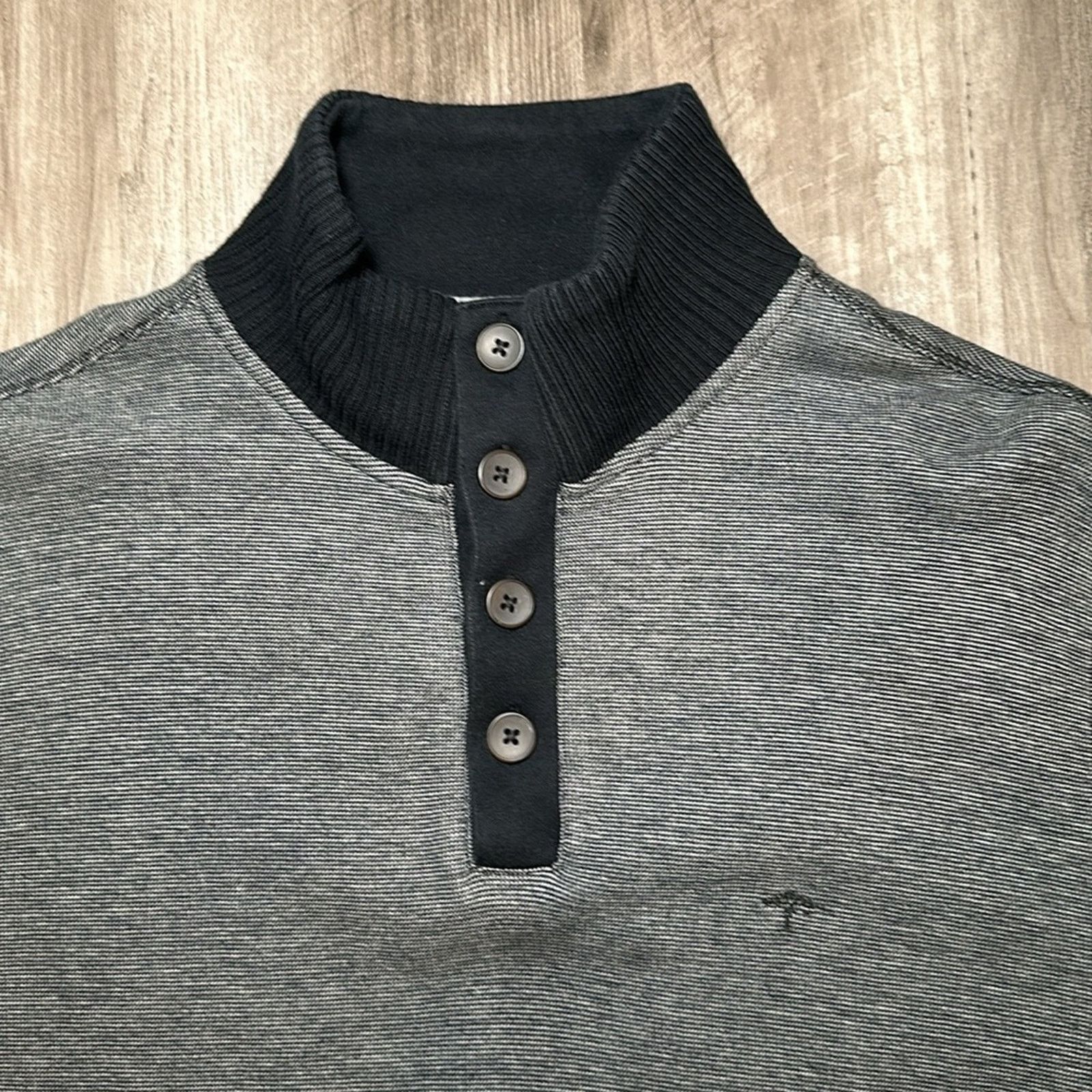Other Fynch-Hatton Henley Pullover Sweater - Large Size US L / EU 52-54 / 3 - 5 Thumbnail