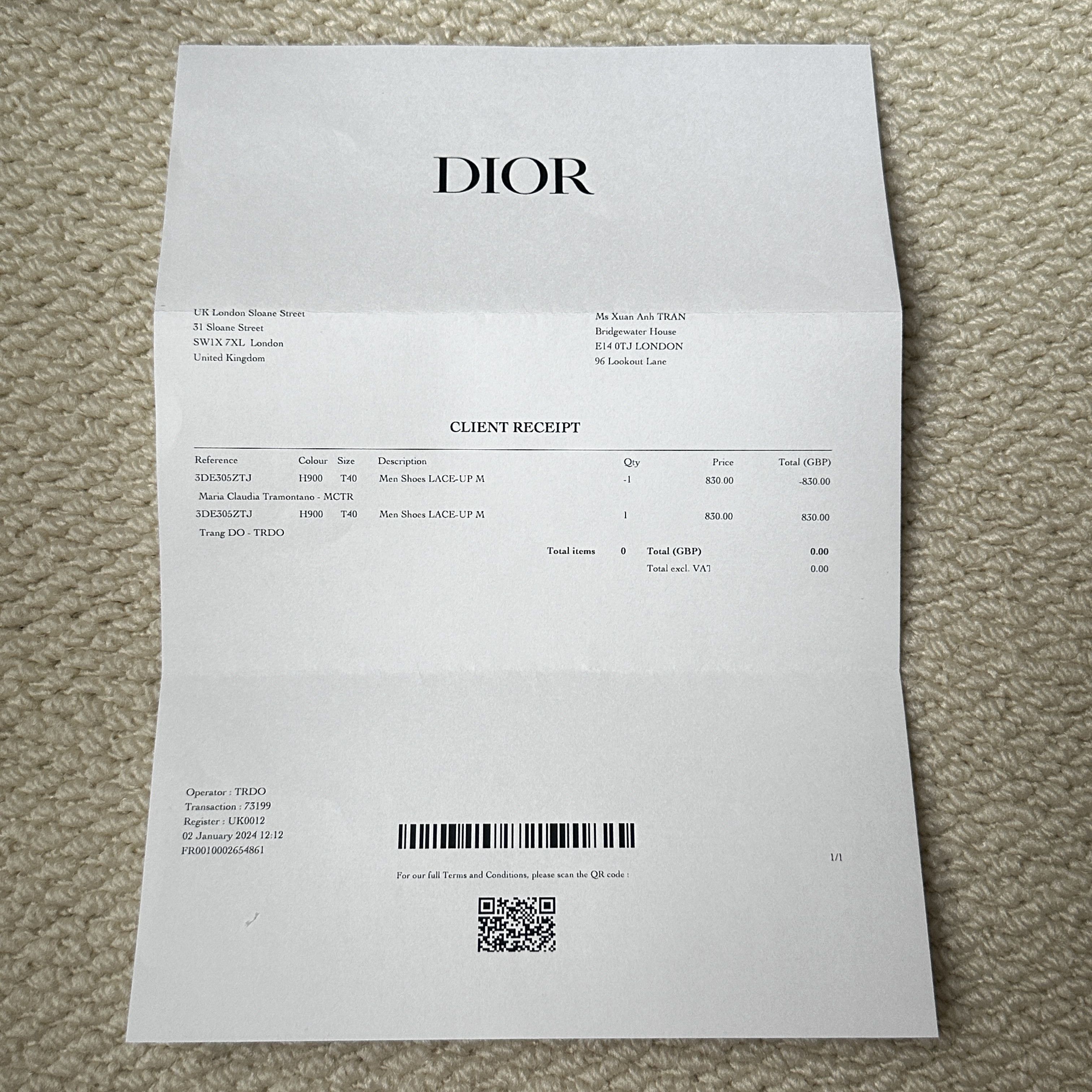 Dior Dior LACE-UP M-TIMELESS DERBY Size US 7 / EU 40 - 11 Thumbnail