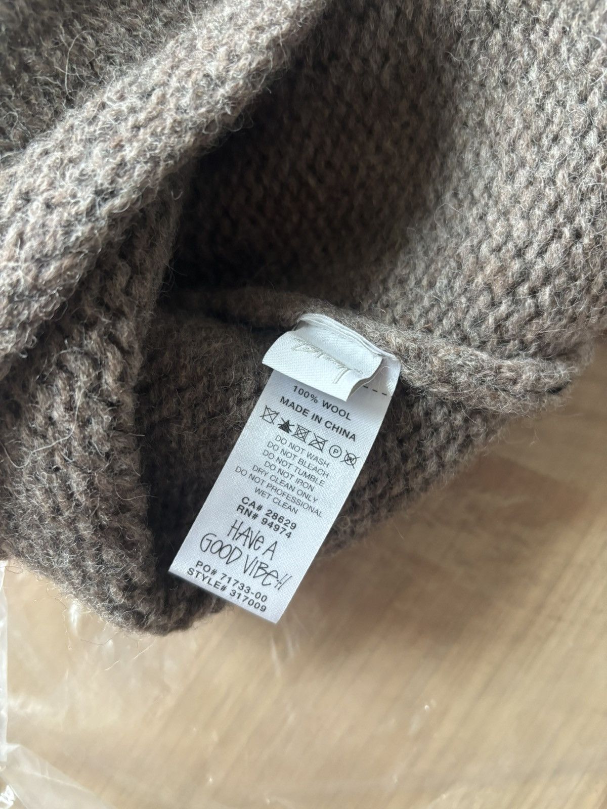 Stussy x Denim Tears Sweater Zip-Up