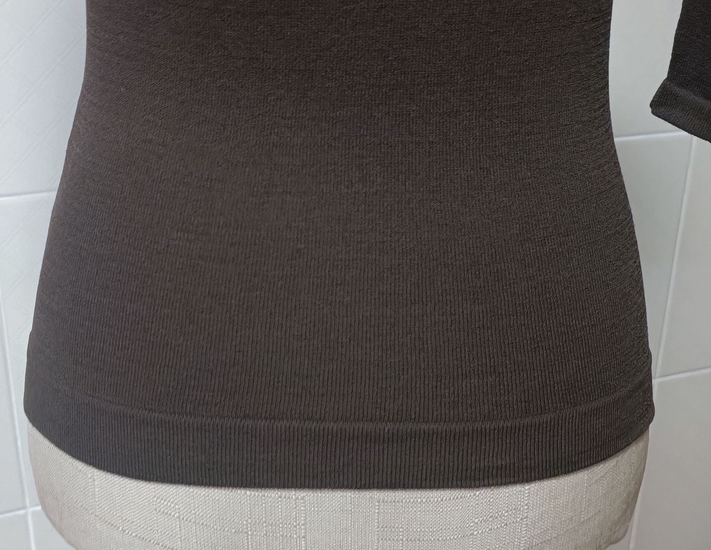 Jean Paul Gaultier Chocolate brown top with yellow and red rhinestones Size S / US 4 / IT 40 - 23 Thumbnail
