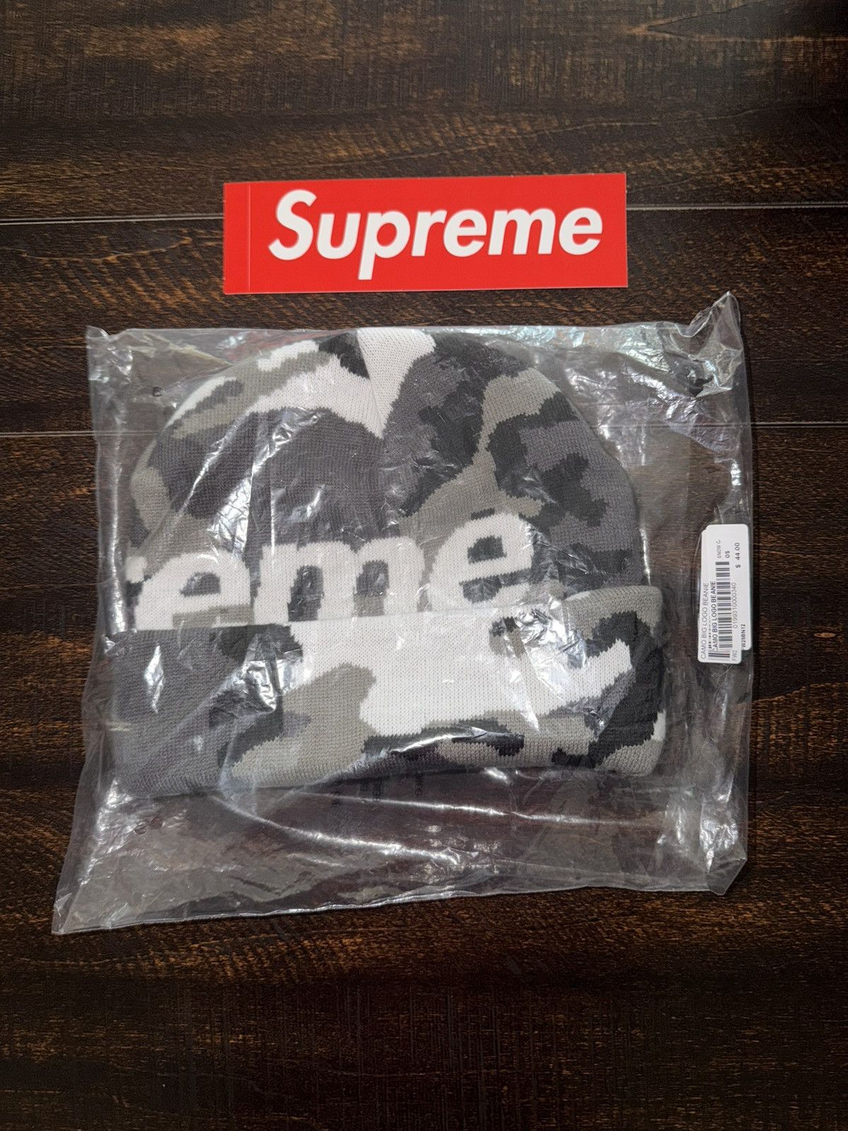 Supreme Supreme Camo Beanie Size ONE SIZE - 3 Thumbnail