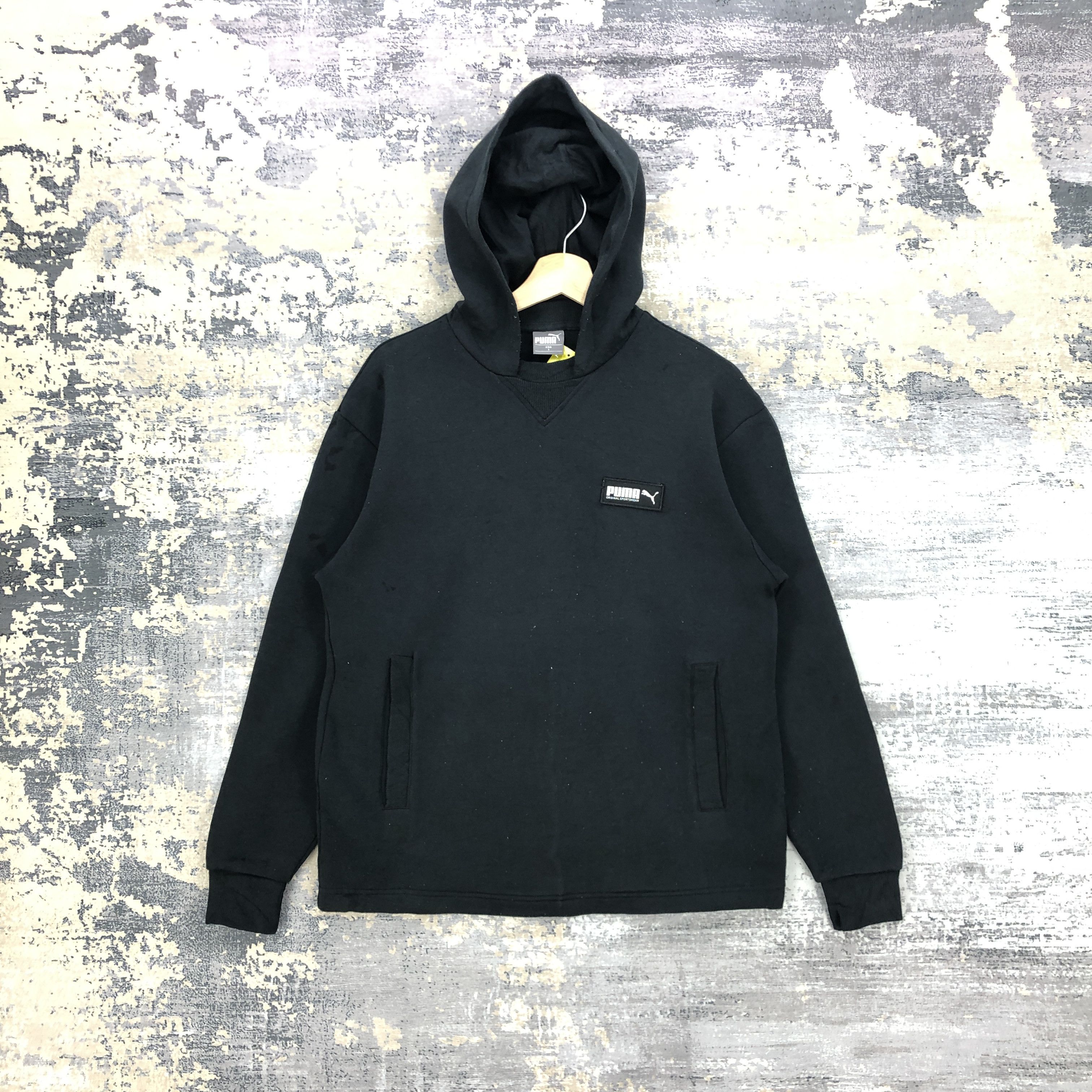 Puma Vintage Y2K Puma Hooded Sweater Puma Hoodie Sweatshirt Size US M / EU 48-50 / 2 - 2 Thumbnail