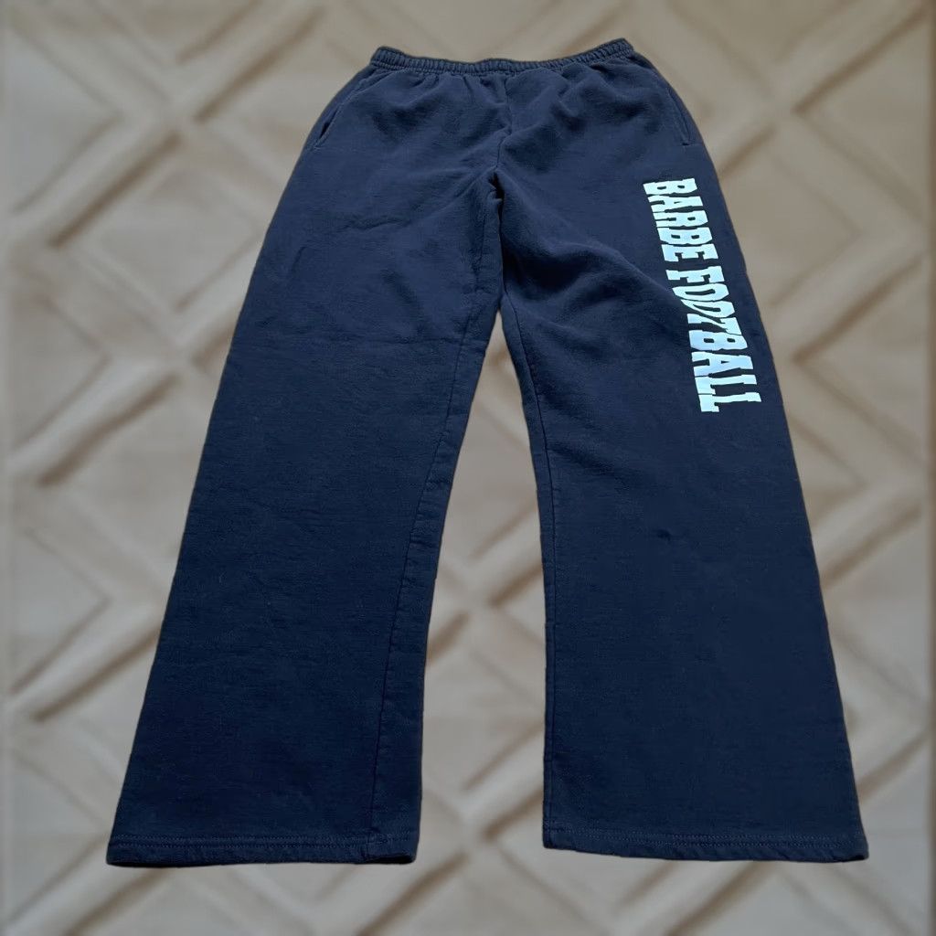 Jerzees Jerzees Sweatpants Mens Regular Straight Leg Blue 28x30 Fleece Pocket Elastic Waist Casual Sports USA 28 Inseam Men's Pants Size US 31 - 1 Thumbnail