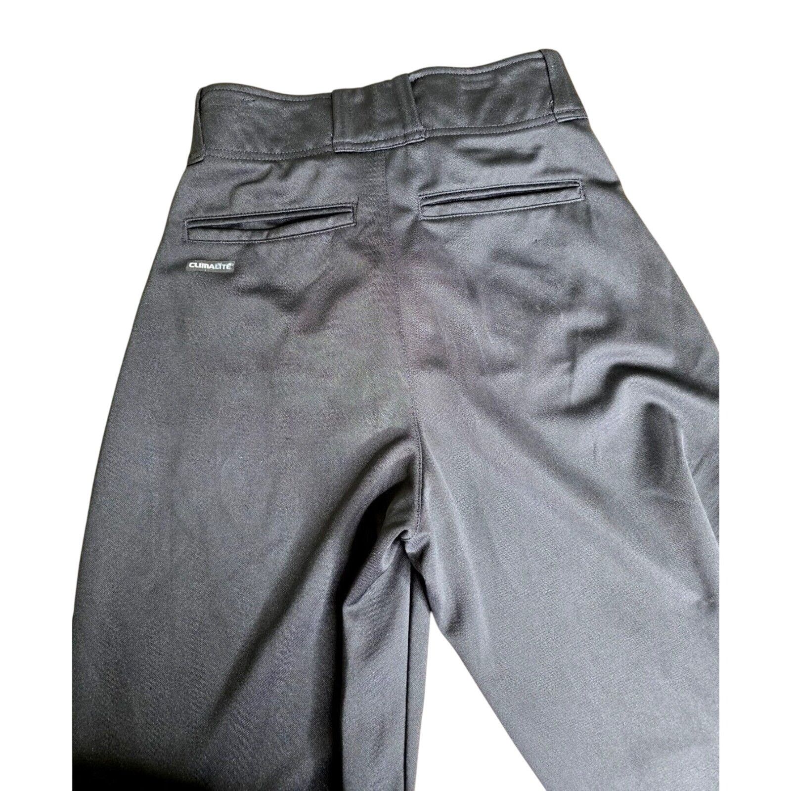 Adidas Adidas Baseball Pants Knickers Climalite Black Men's S Size US 27 - 12 Thumbnail