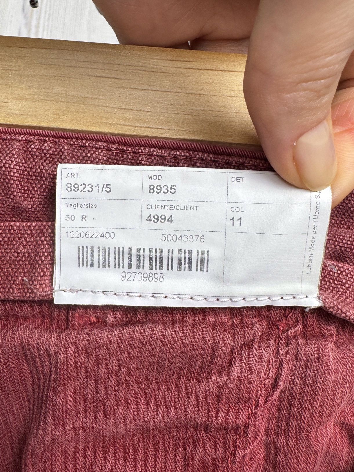 L.B.M. 1911 L.B.M. 1911 stone washed treatment chino casual pants Size US 32 / EU 48 - 13 Thumbnail