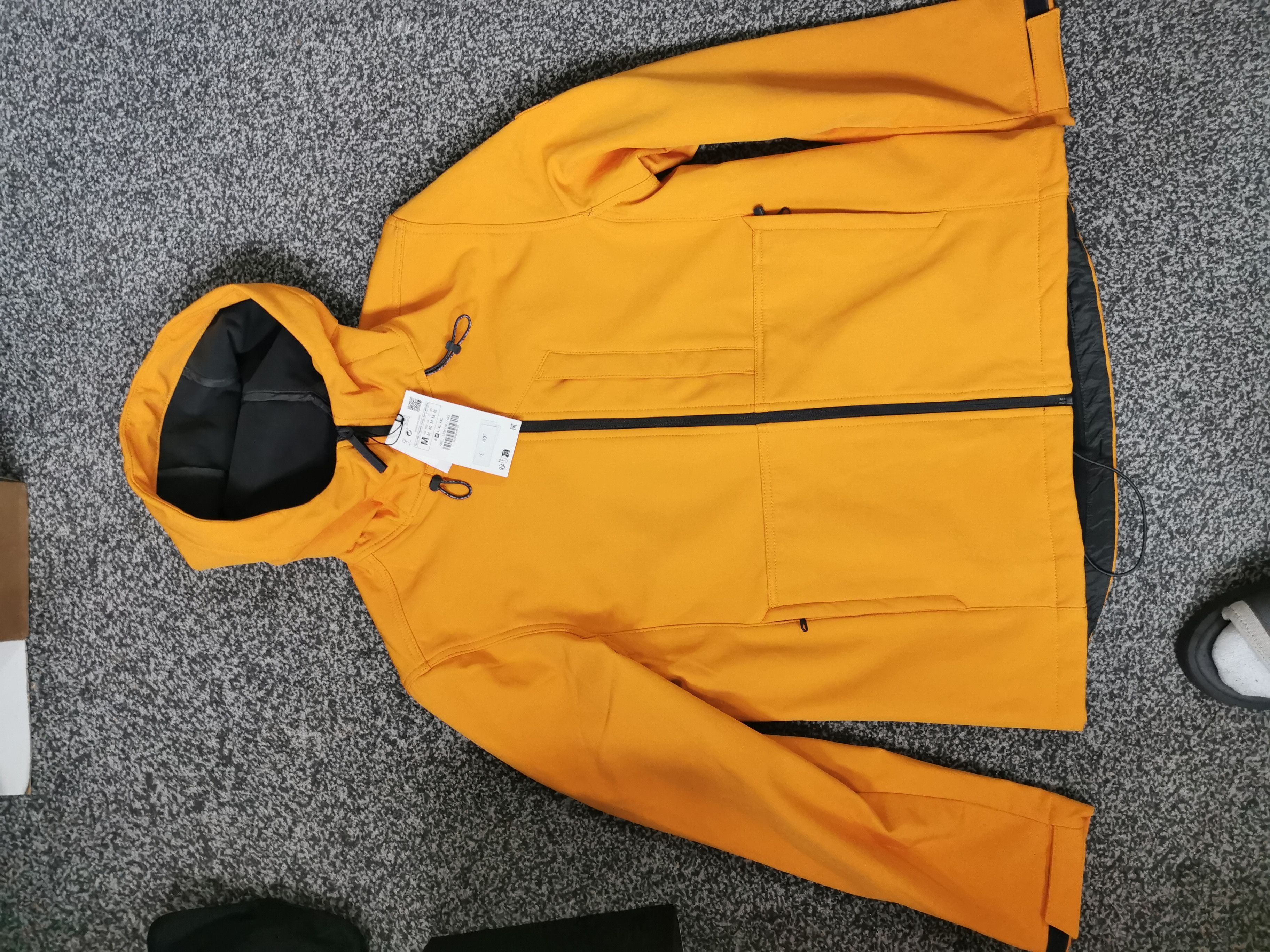 Zara Zara orange windbreak oadjustable brand new Size US M / EU 48-50 / 2 - 2 Thumbnail
