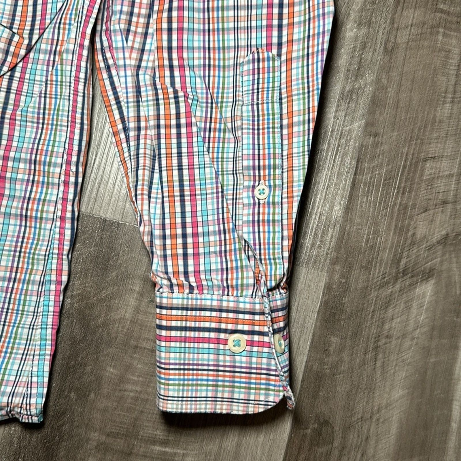 Peter Millar Peter Millar Seaside Finish Long Sleeve Button Down - Large Size US L / EU 52-54 / 3 - 4 Thumbnail