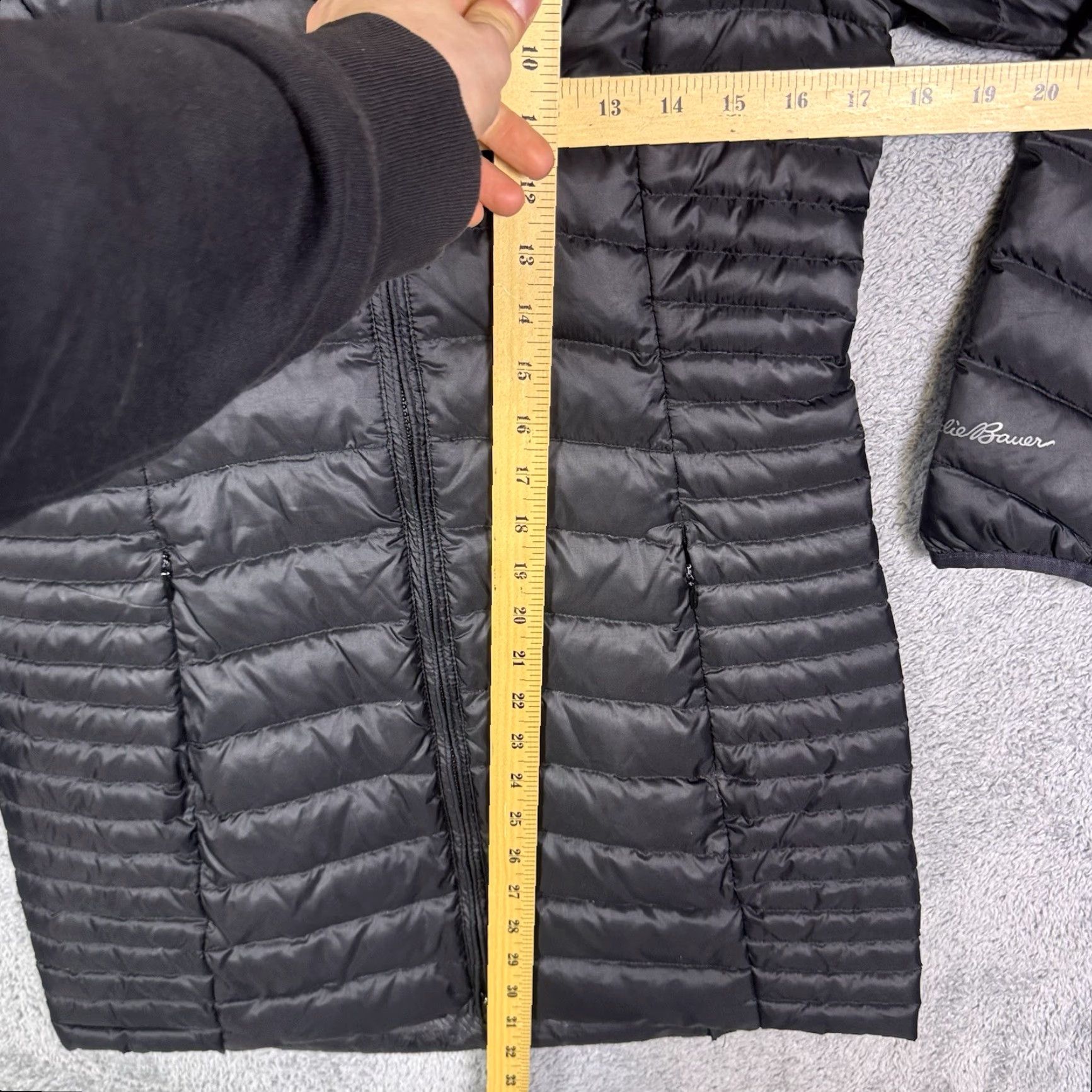 Eddie Bauer Eddie Bauer Down Jacket Women's S Astoria Hooded Quilted Puffer Parka Floral Black Zip Hooded Mouth? Size S / US 4 / IT 40 - 5 Thumbnail