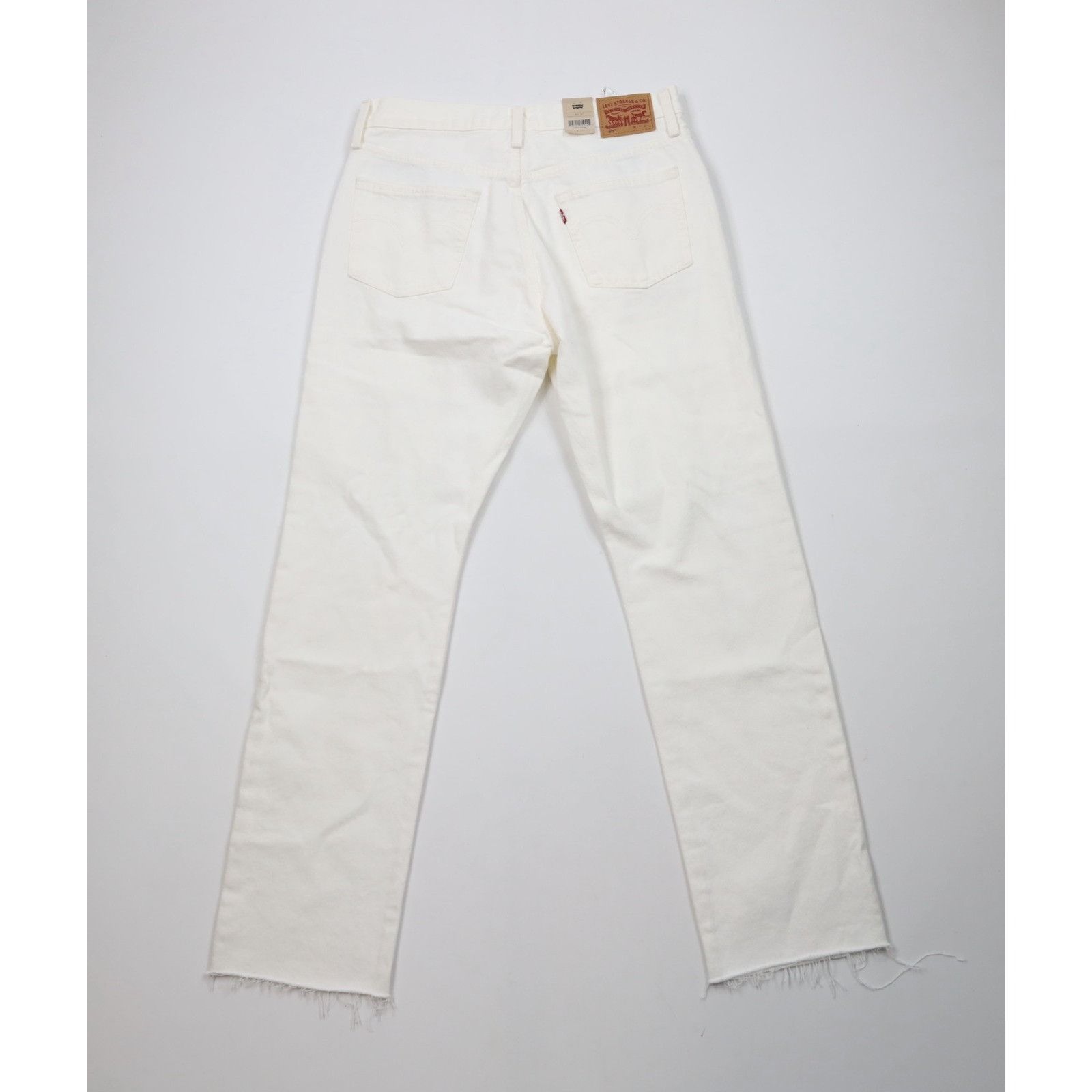 Levi's Deadstock Vintage Y2K Levis 501xx Button Fly Ripped Jeans Size 30" / US 8 / IT 44 - 8 Thumbnail
