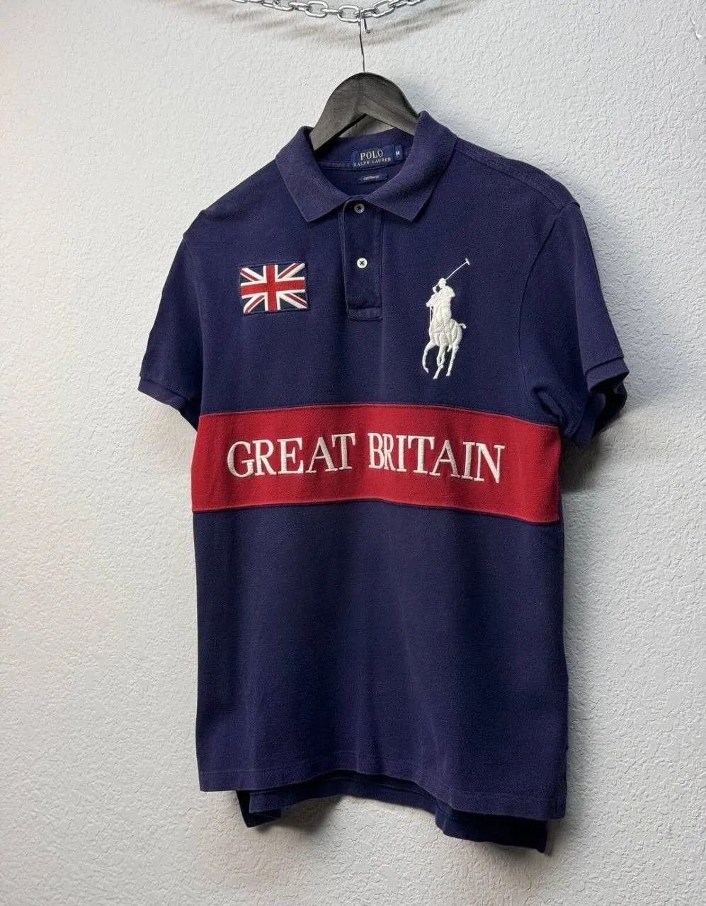 Ralph Lauren Polo Ralph Lauren Great Britian 3 Vintage Tee Japanese Size US M / EU 48-50 / 2 - 4 Thumbnail