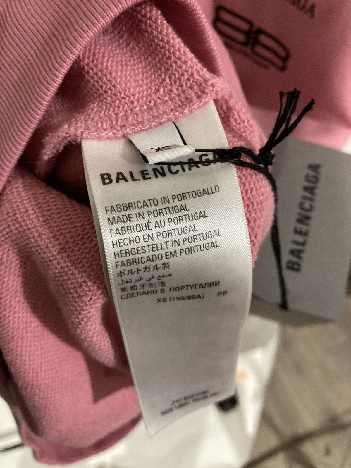 Balenciaga Archive logo Medium Molleton Size US XS / EU 42 / 0 - 5 Thumbnail