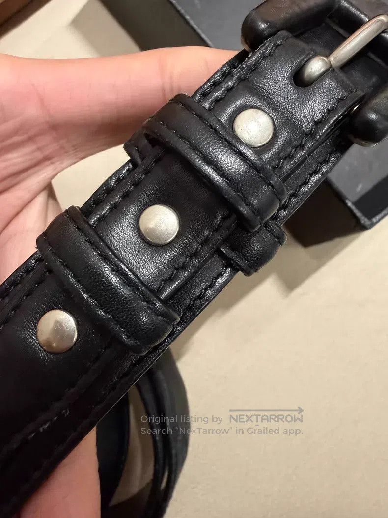 Saint Laurent Paris Saint Laurent Paris size 85 Double-layered Western Carved B Size ONE SIZE - 2 Thumbnail