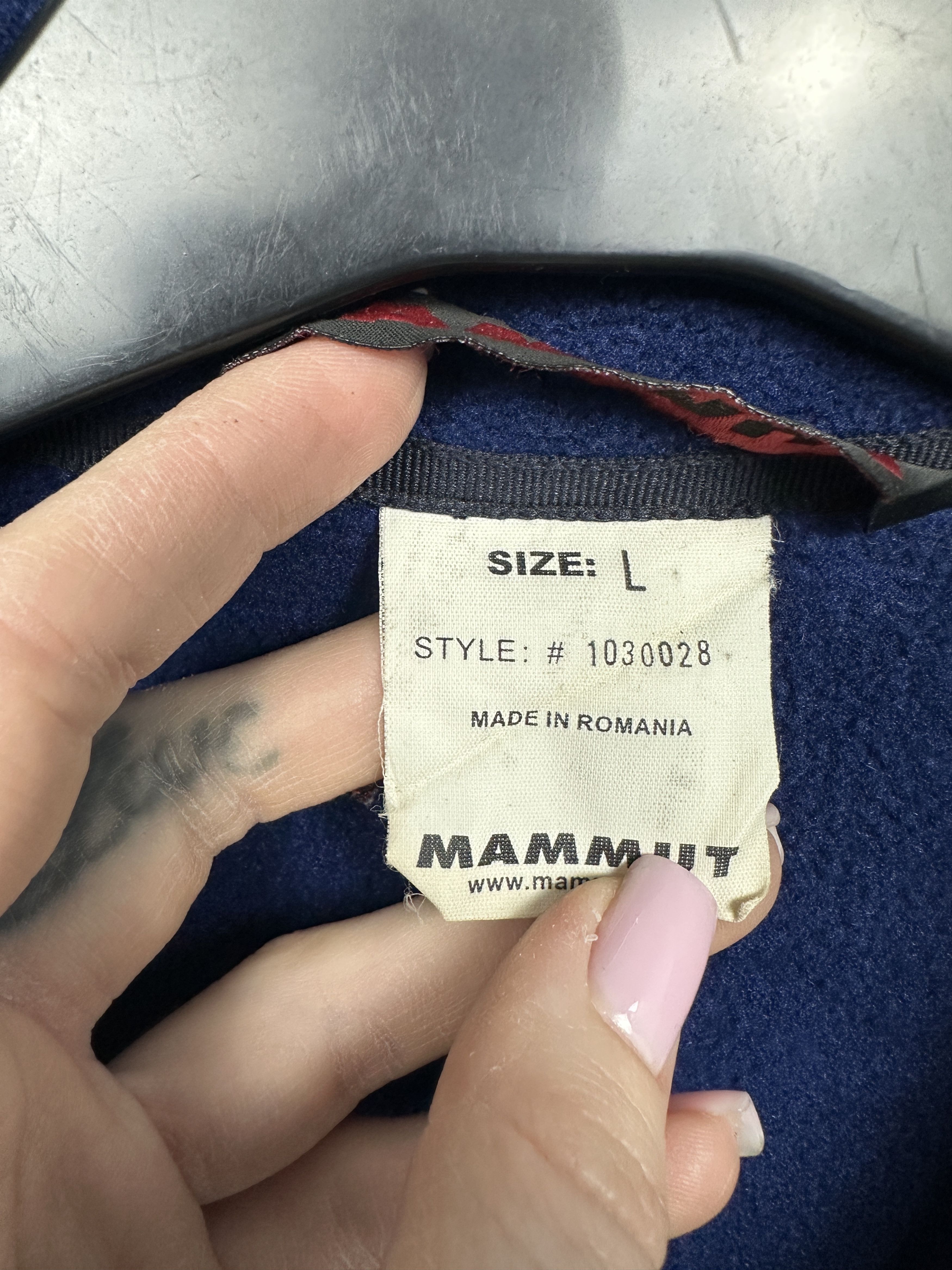 Mammut Mammut Vintage Mens Fleece Outdoor Jacket Size US L / EU 52-54 / 3 - 5 Thumbnail
