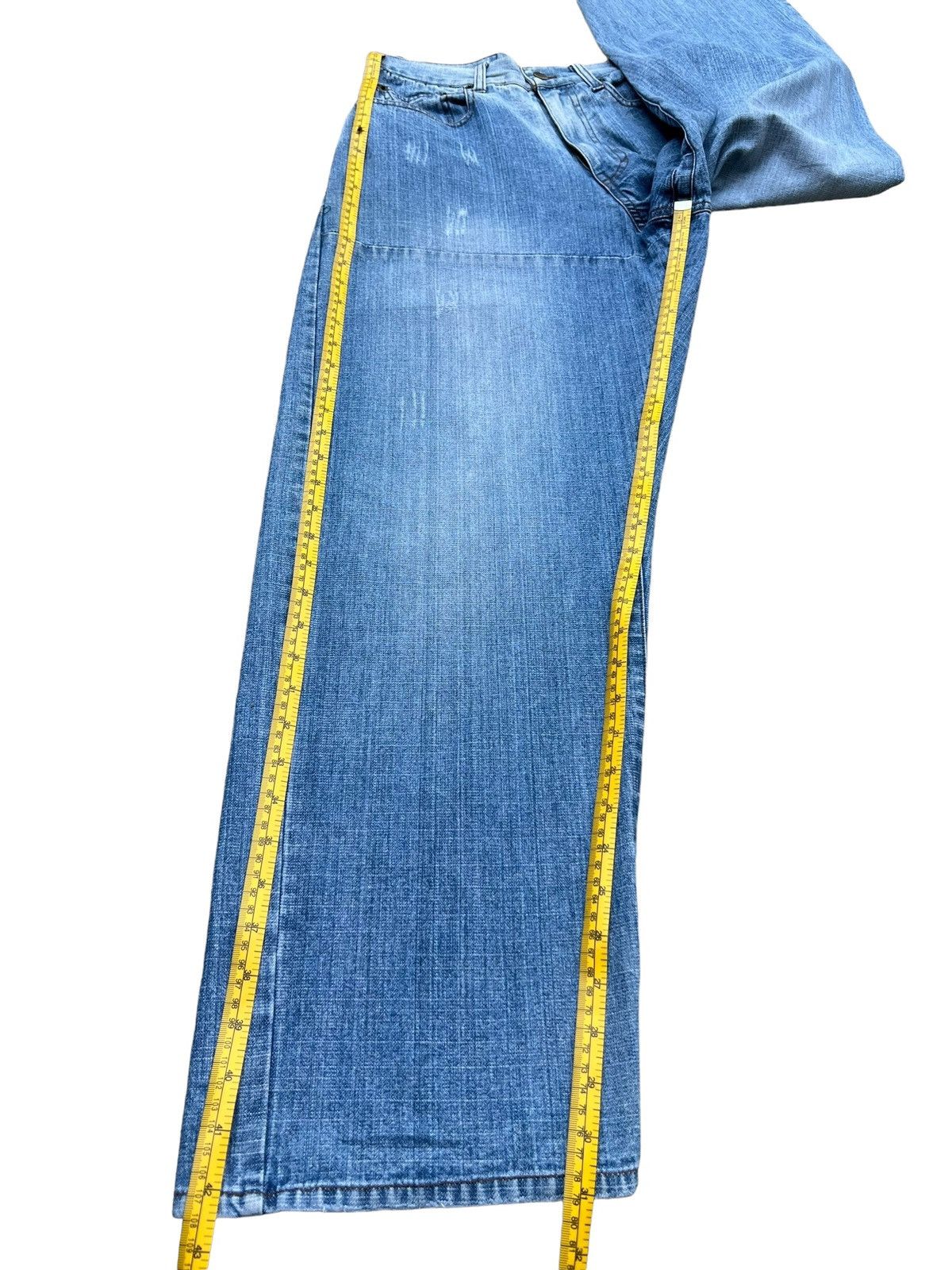 JNCO Vintage Y2k Fubu Baggy Denim Jeans 30x31 Size US 30 / EU 46 - 11 Thumbnail