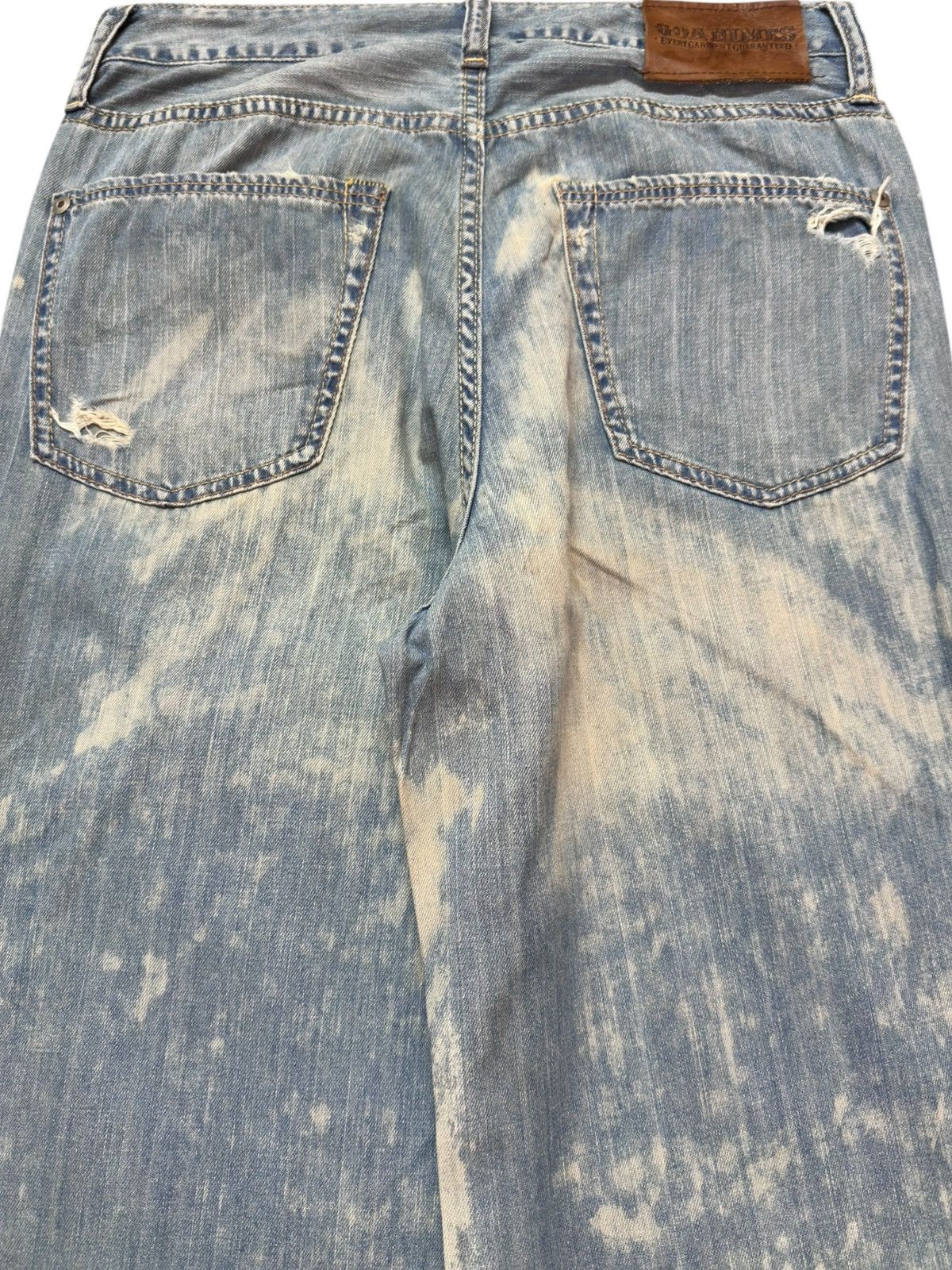 GOA Vintage GOA NiMES Baggy Wide Leg Mudwash Soft Denim Size US 28 / EU 44 - 6 Thumbnail