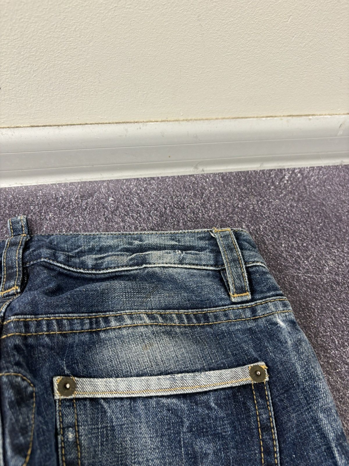 Dsquared2 Dsquared2 Women’s Faded Blue Painted Ripped Denim Jeans Size 27" / US 4 / IT 40 - 17 Thumbnail