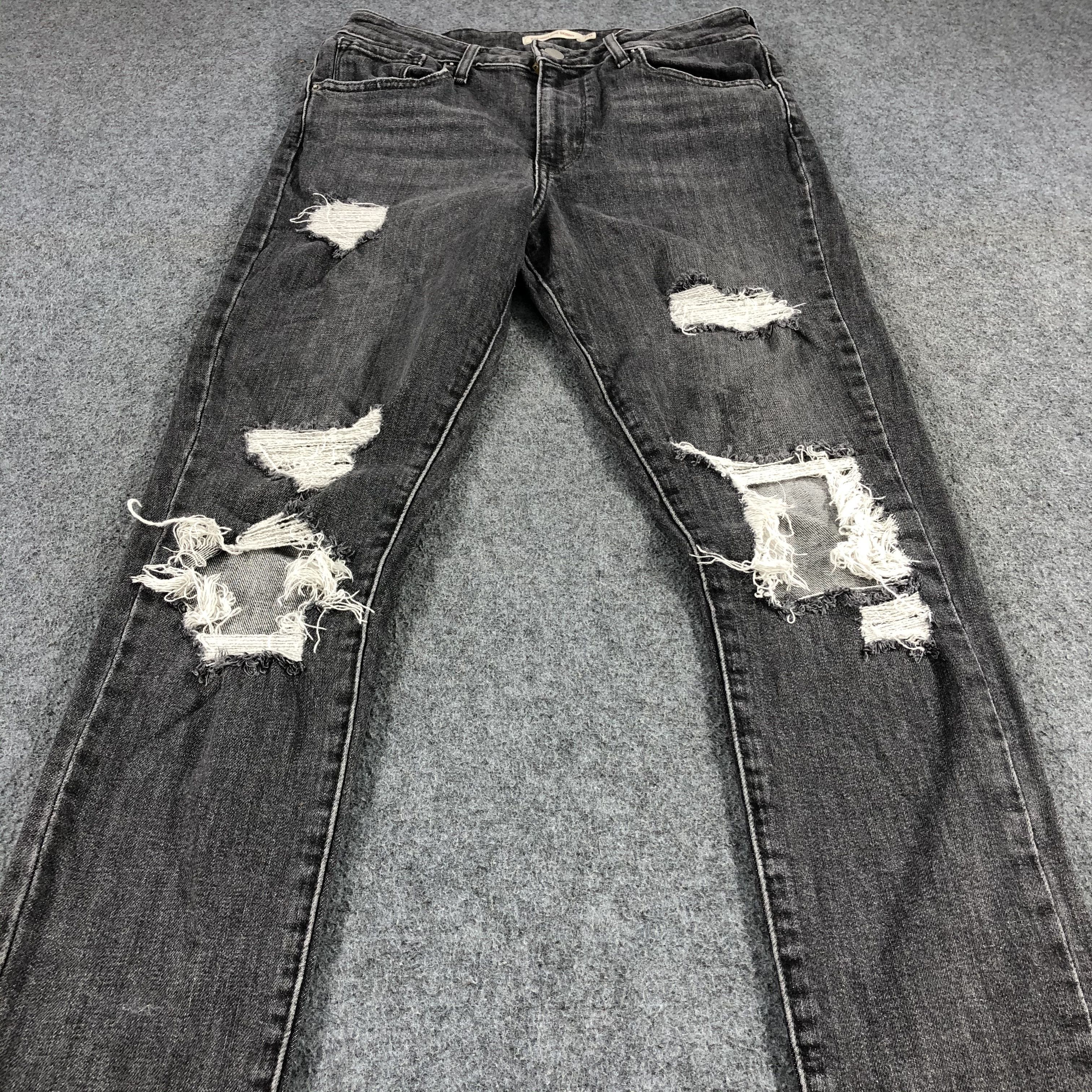 Levi's × Vintage Vintage Distress Black Levis Jeans-JM1481 Size US 28 / EU 44 - 3 Thumbnail