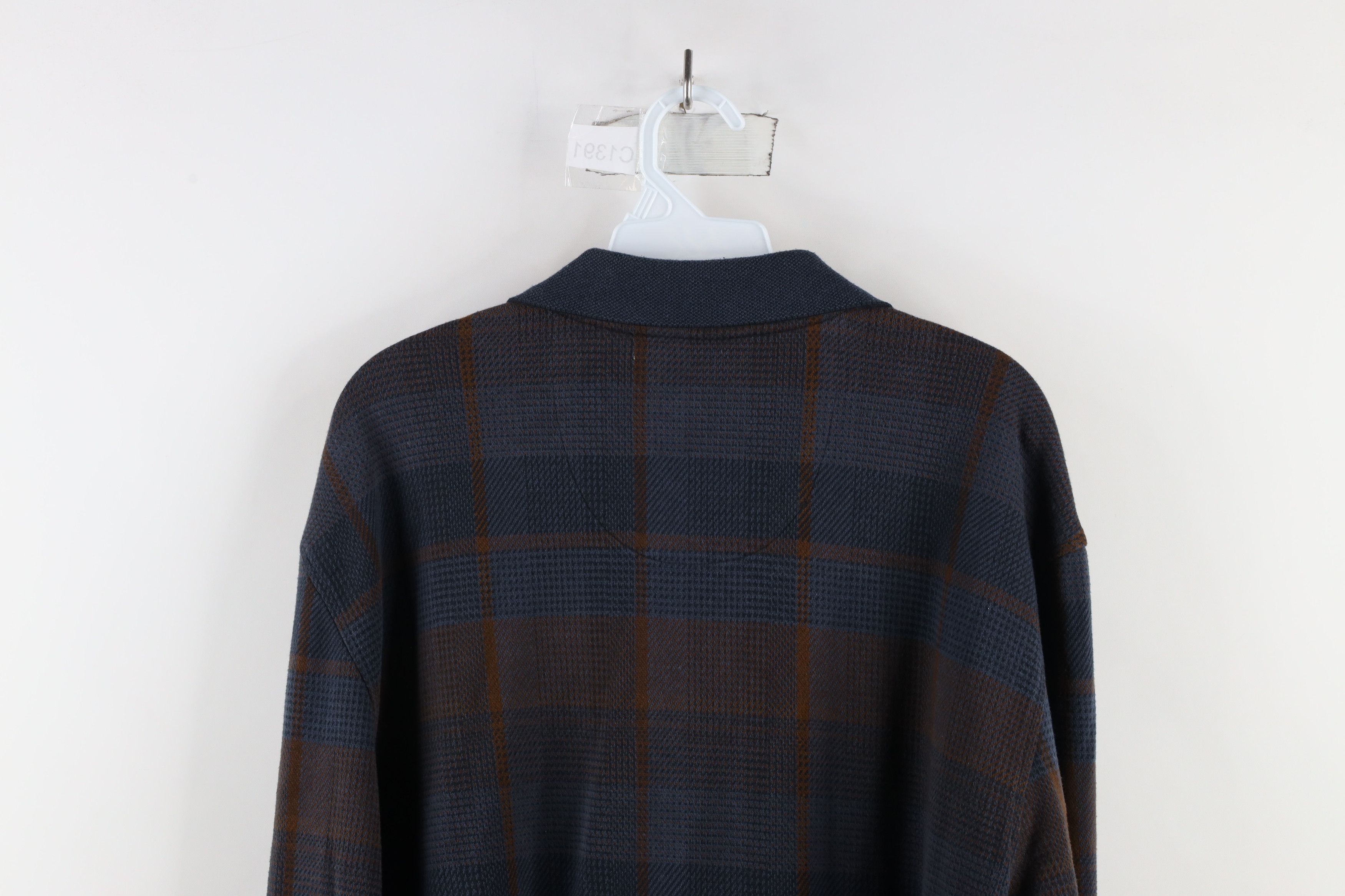 Vintage Vintage 90s Streetwear Heavyweight Long Sleeve Rugby Shirt Size US XXL / EU 58 / 5 - 8 Thumbnail