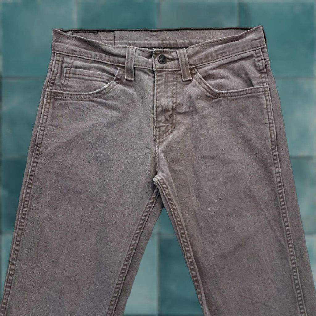 Levi's Levi's 511 Jeans Mens Slim Straight 29x32 Denim Gray Low Rise Medium Wash - 5-Pocket, Cotton Spandex Denim Pants Size US 29 - 1 Thumbnail