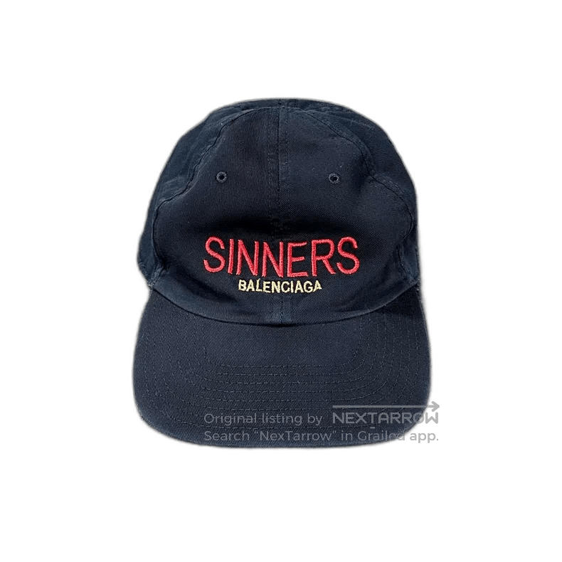 Other Balenciaga Logo Baseball Cap with Sinners. Size ONE SIZE - 1 Thumbnail