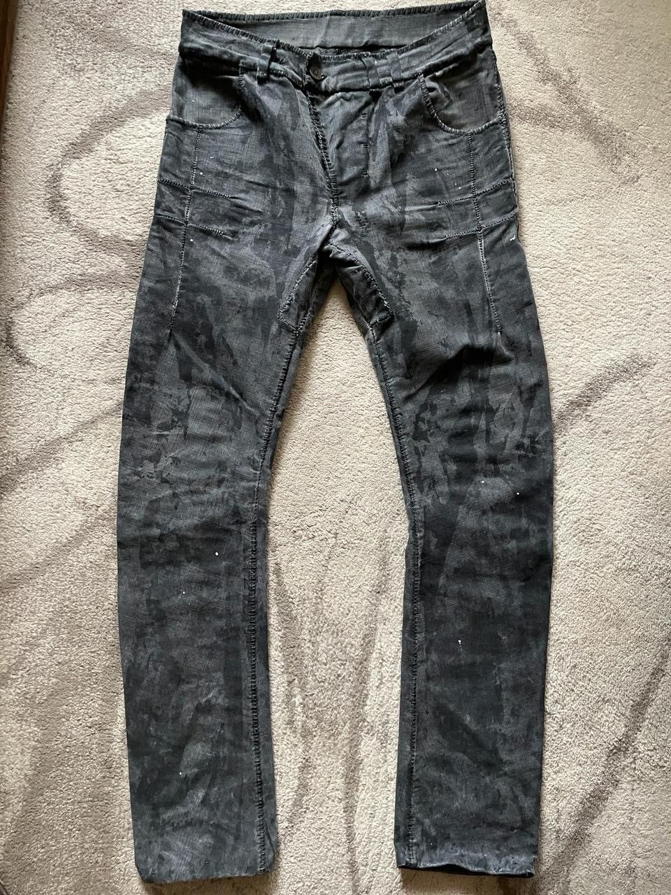 image of Boris Bidjan Saberi Р 13 Hm F1944. Dark Grey. Aw16 in Black, Men's (Size 32)