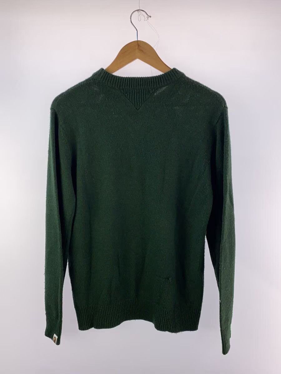 Bape A Bathing Ape Acrylic Knit Sweater Green Size US M / EU 48-50 / 2 - 2 Thumbnail